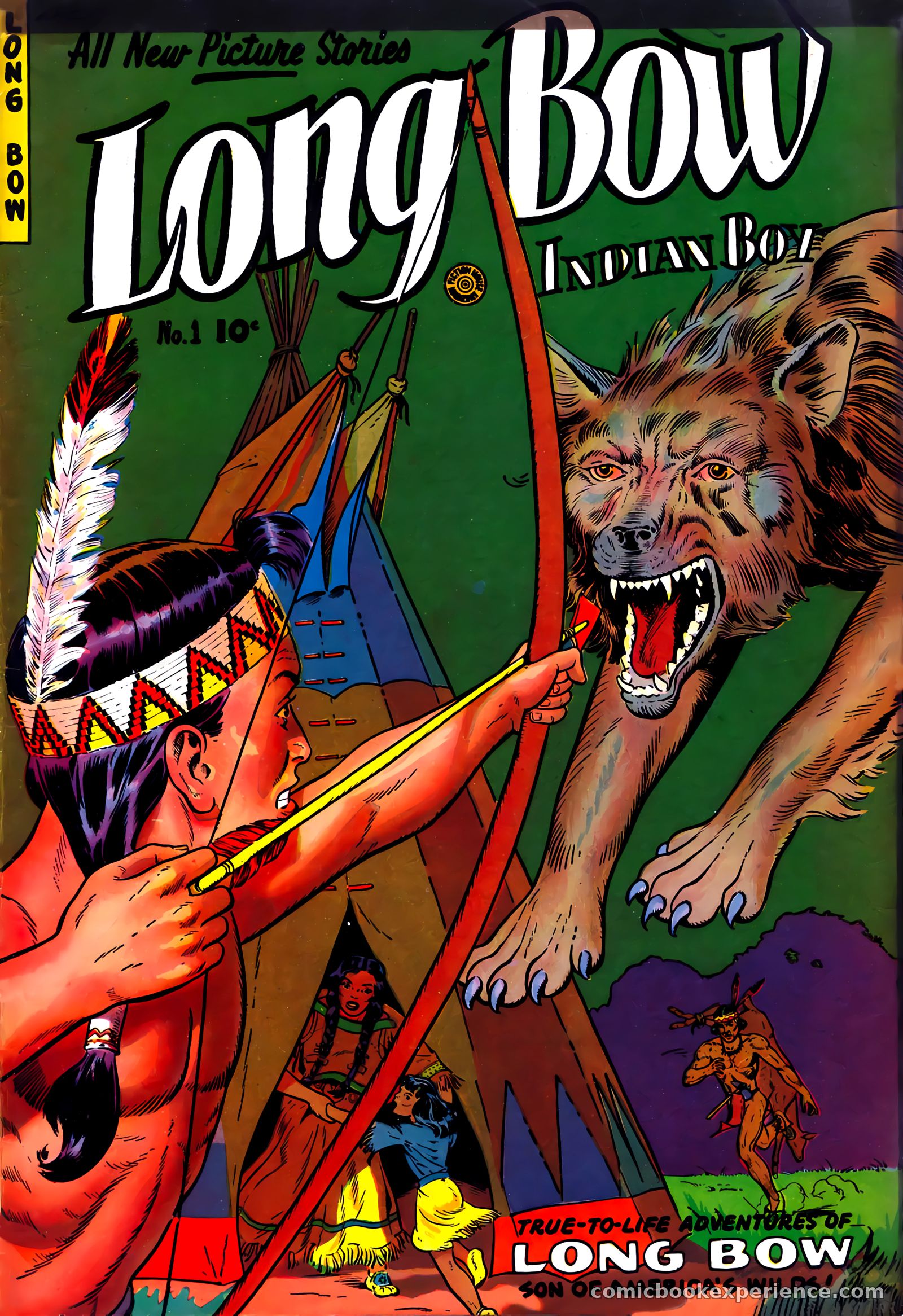 Long Bow #1 — page 1 of 36