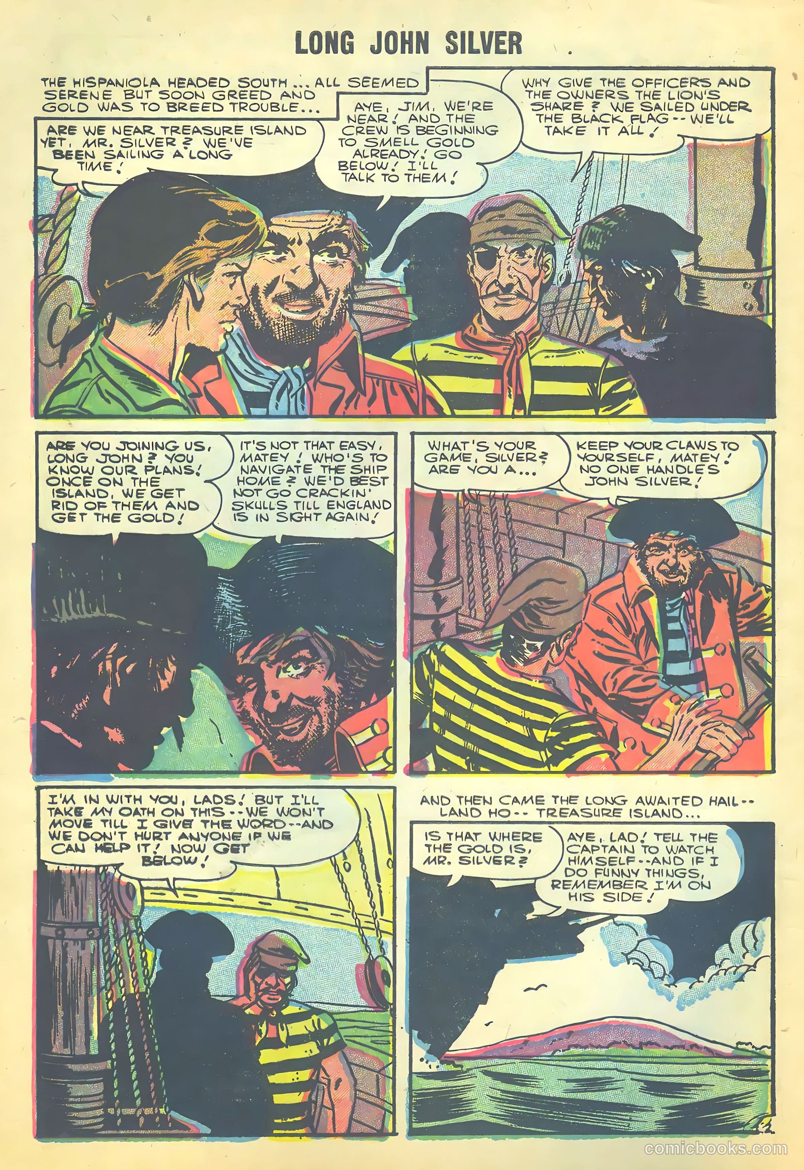 Long John Silver & the Pirates #30 — page 4 of 36
