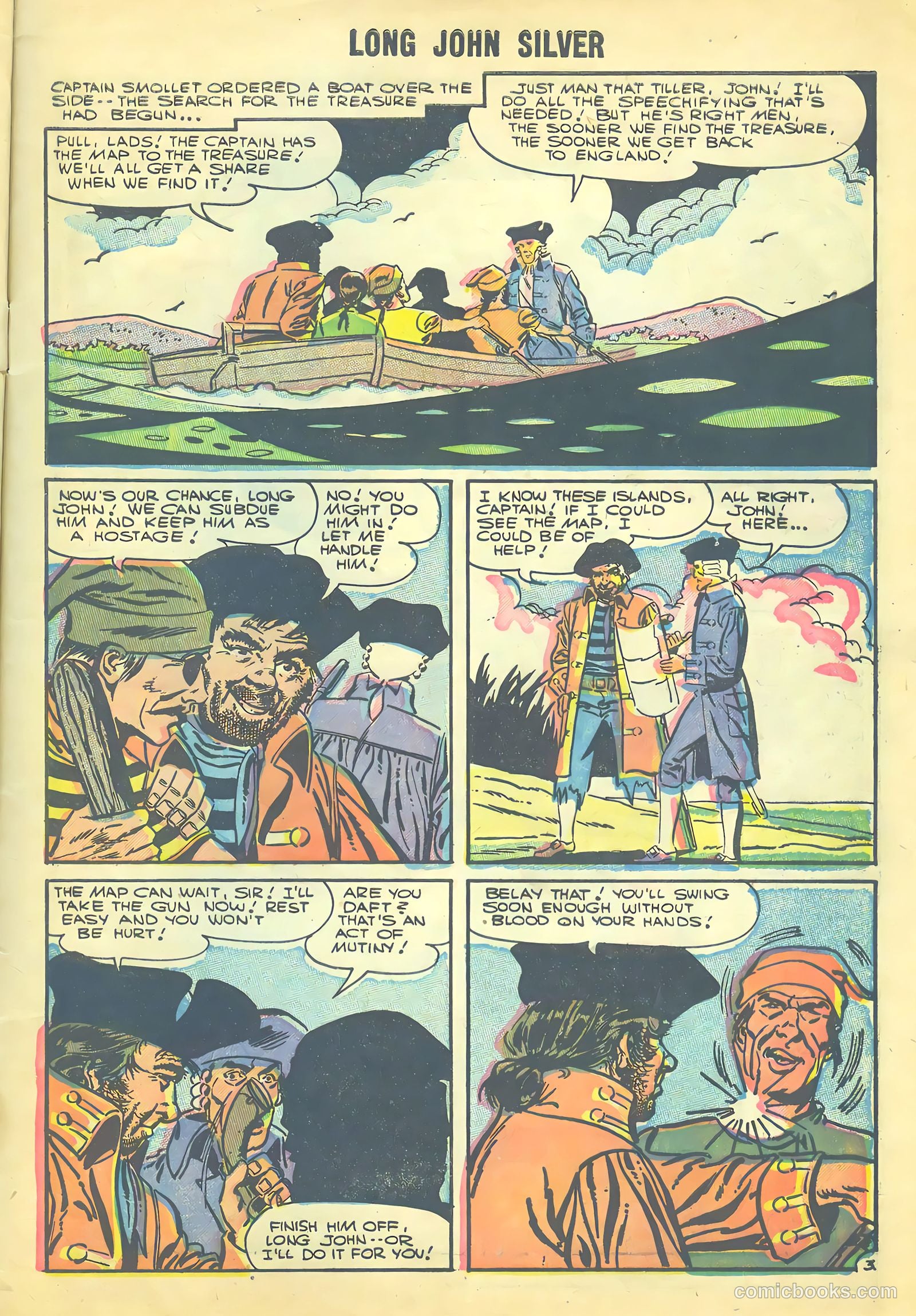 Long John Silver & the Pirates #30 — page 5 of 36
