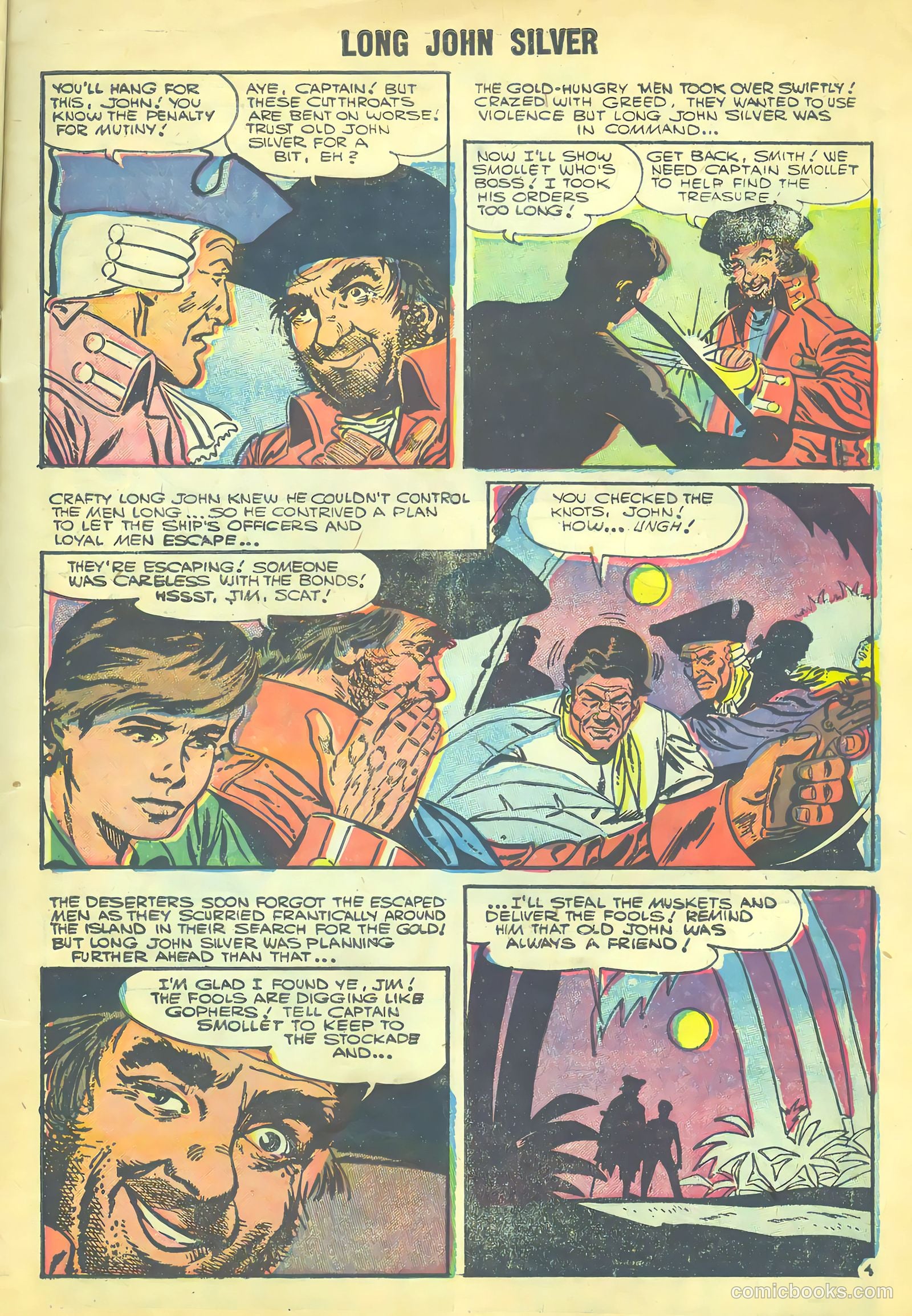 Long John Silver & the Pirates #30 — page 7 of 36