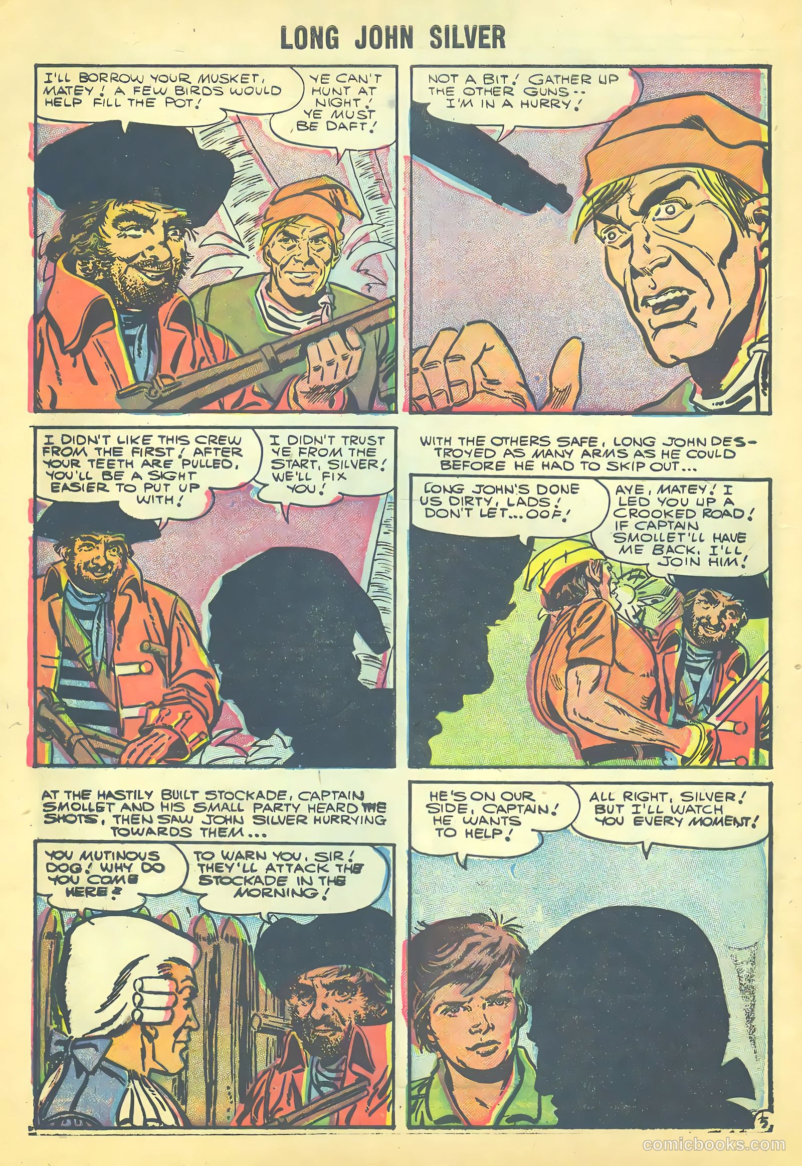 Long John Silver & the Pirates #30 — page 8 of 36