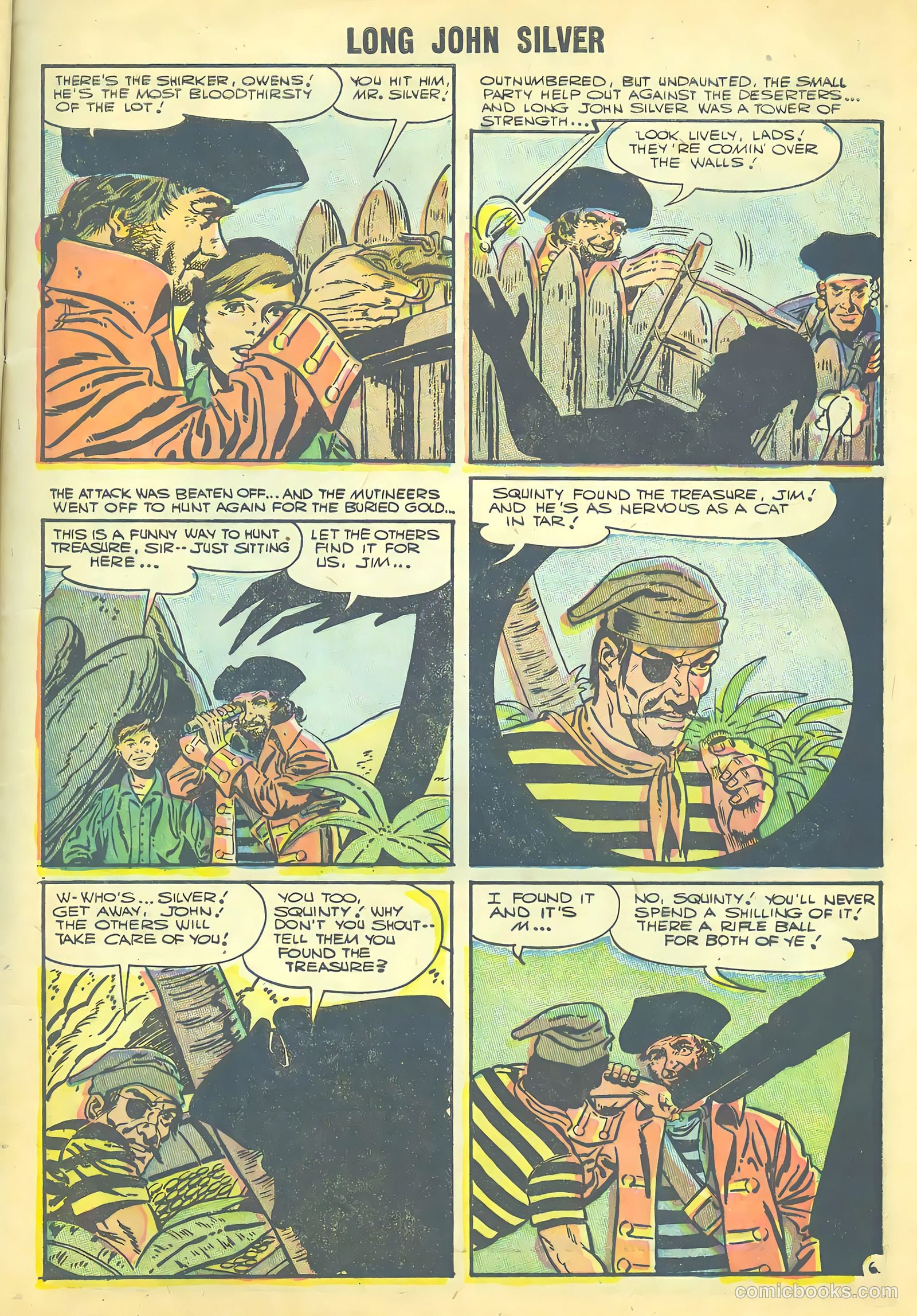 Long John Silver & the Pirates #30 — page 9 of 36