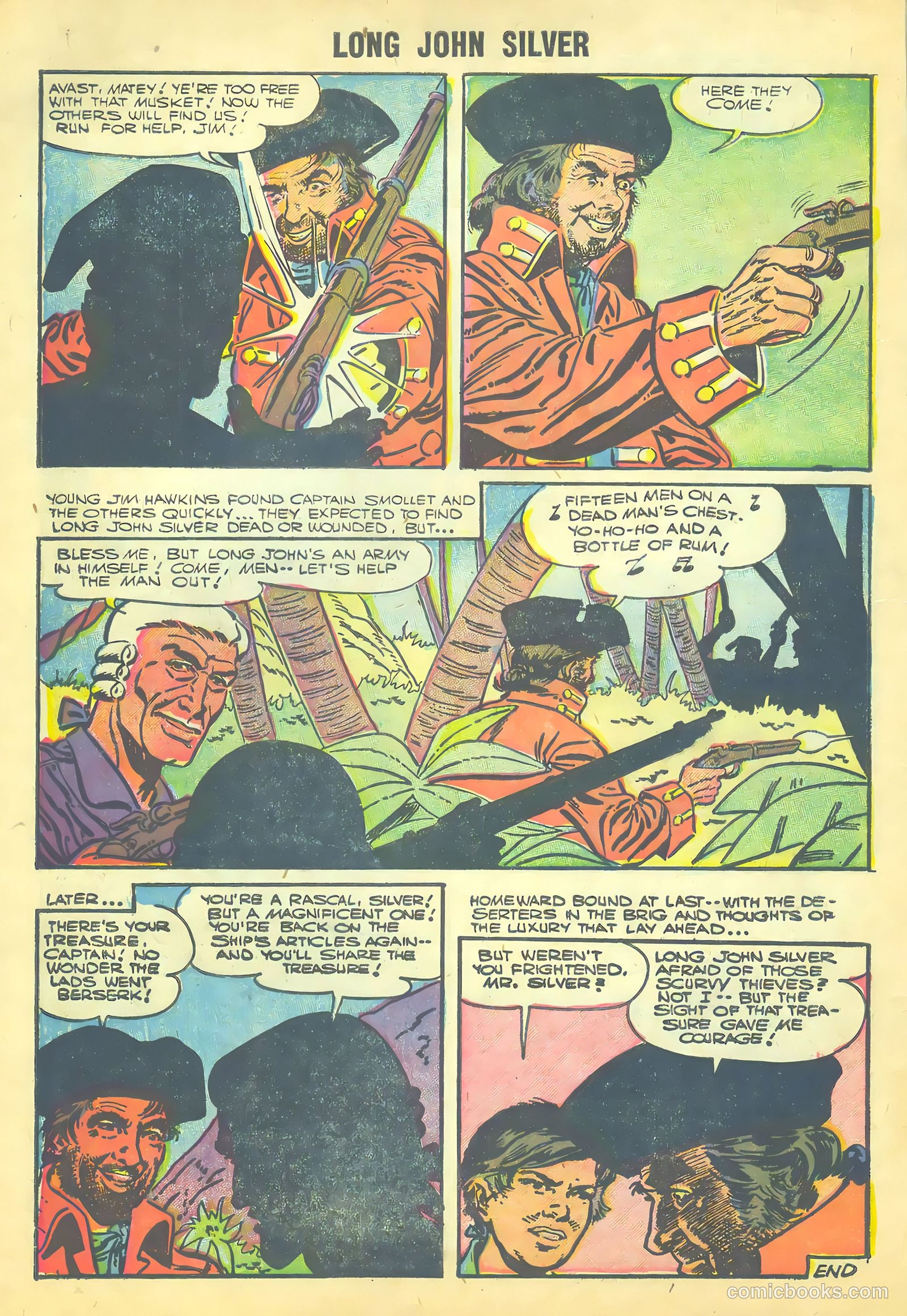 Long John Silver & the Pirates #30 — page 10 of 36