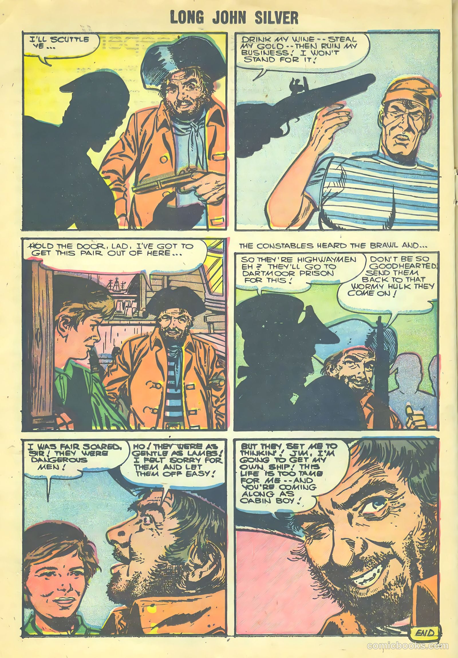 Long John Silver & the Pirates #30 — page 16 of 36