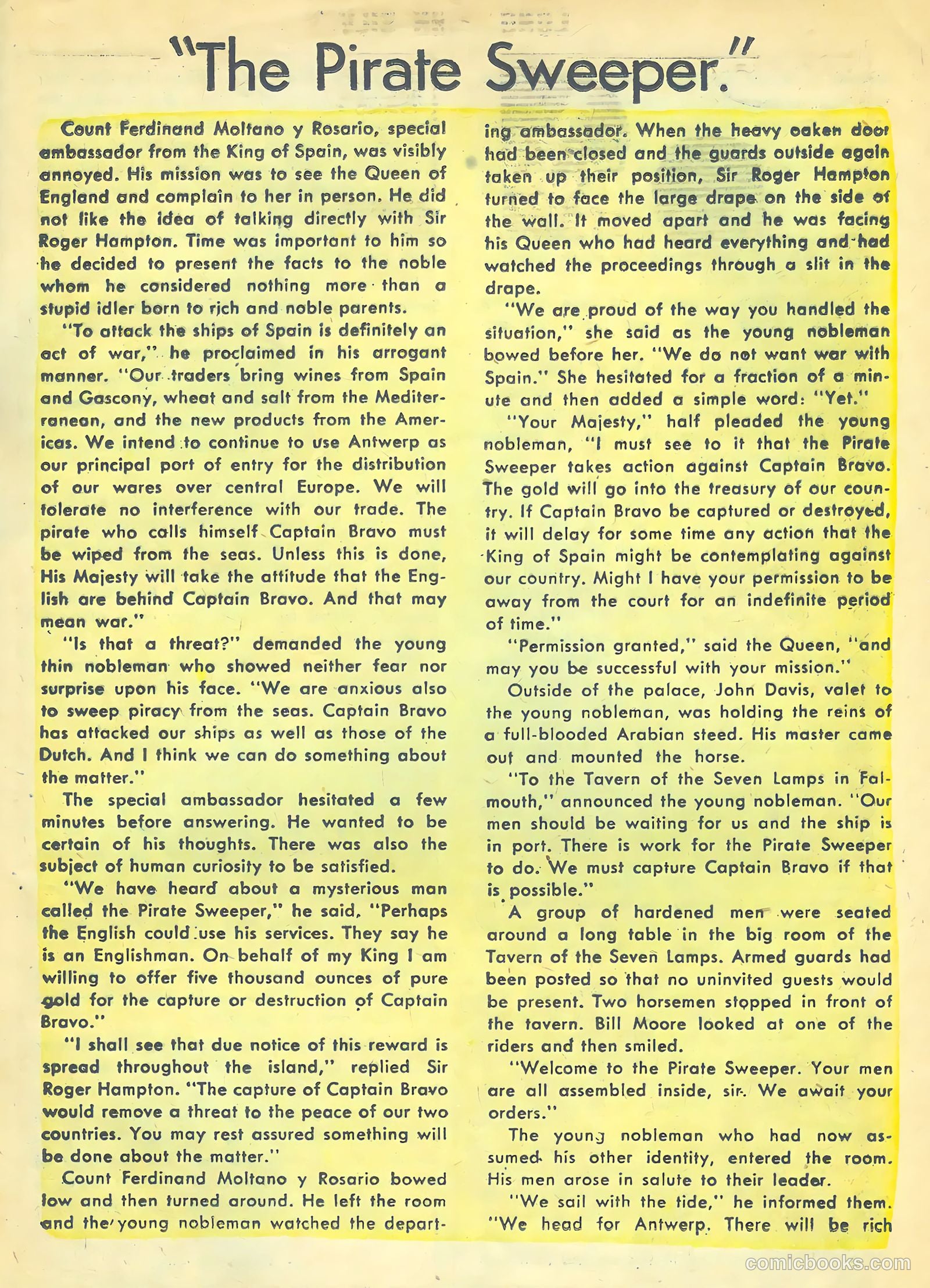 Long John Silver & the Pirates #30 — page 17 of 36