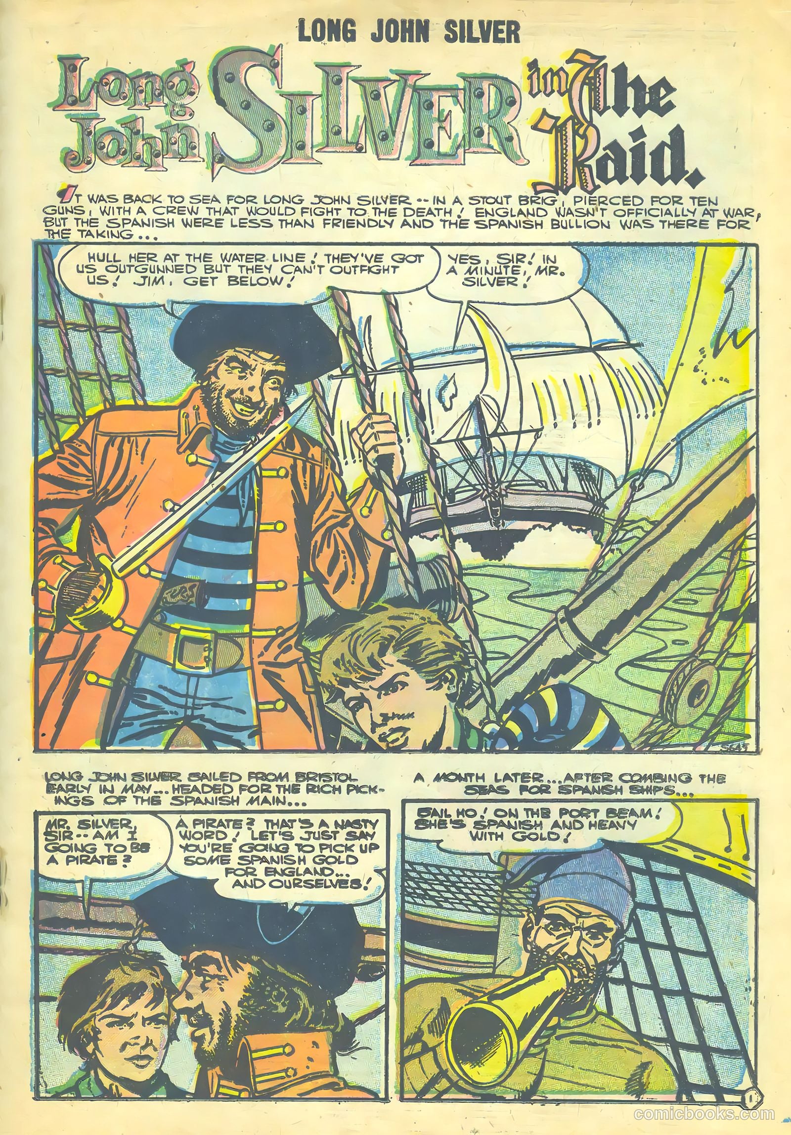 Long John Silver & the Pirates #30 — page 19 of 36