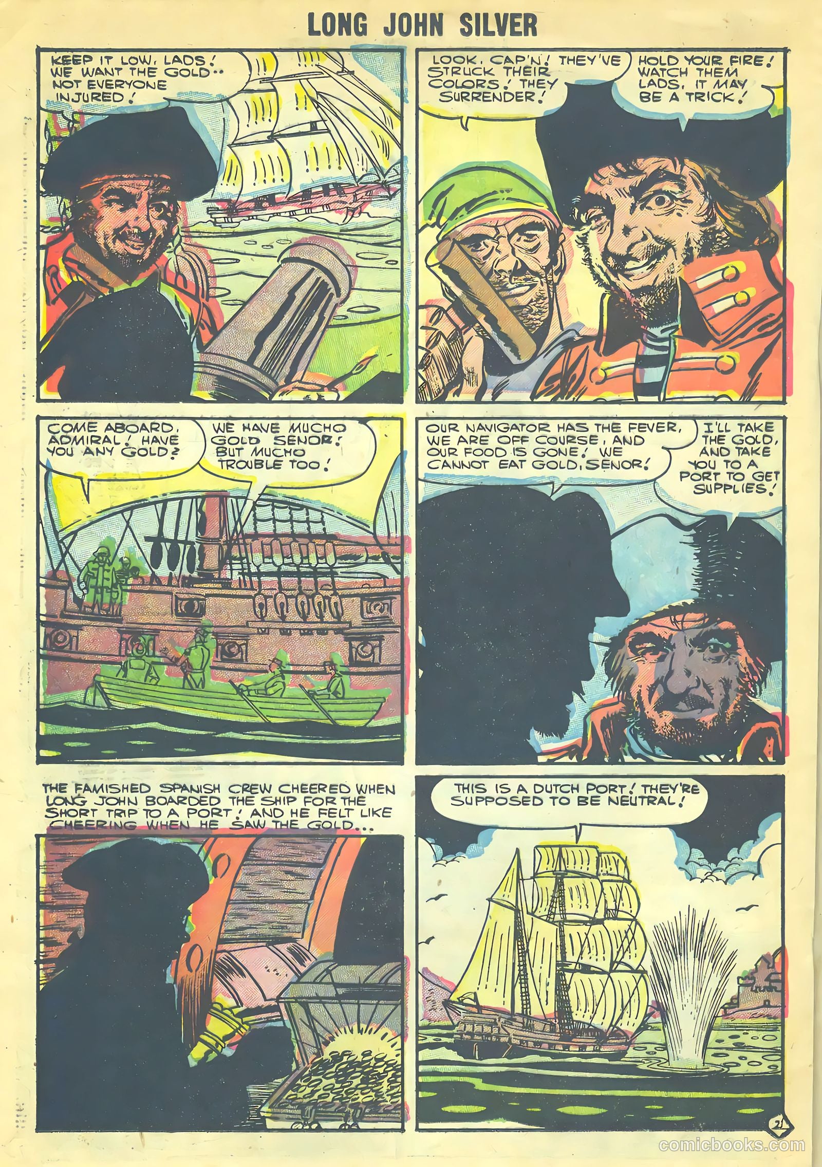 Long John Silver & the Pirates #30 — page 20 of 36