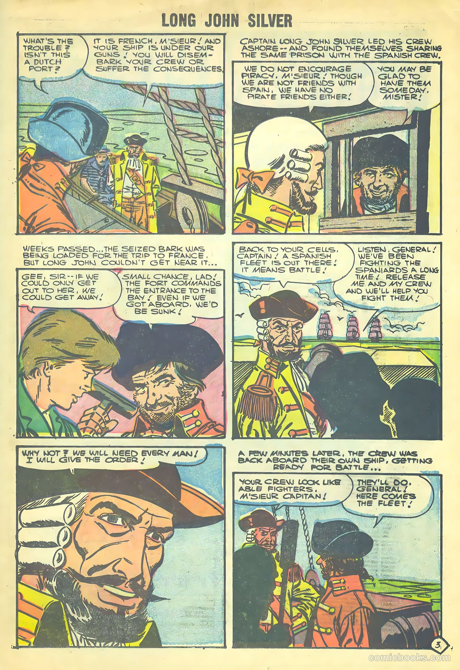 Long John Silver & the Pirates #30 — page 21 of 36