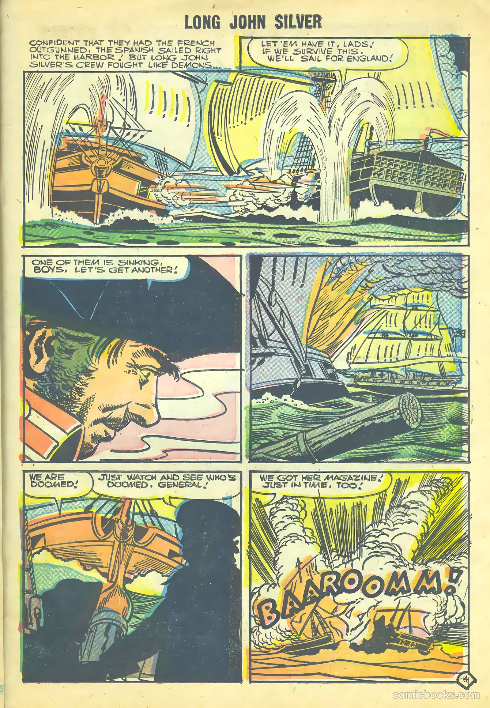 Long John Silver & the Pirates #30 — page 23 of 36