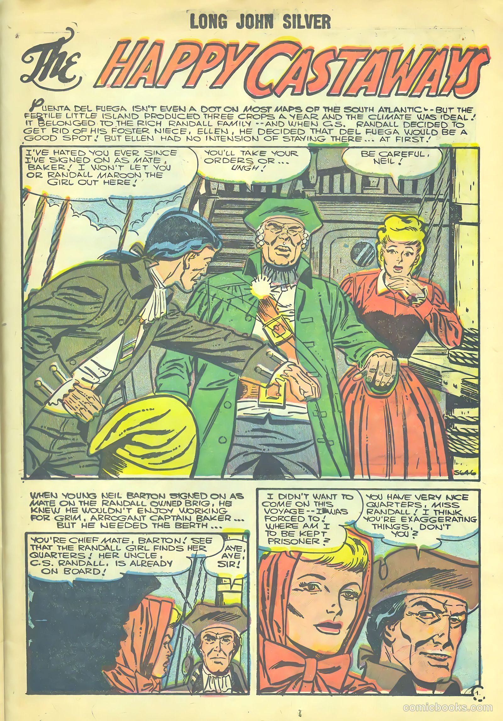 Long John Silver & the Pirates #30 — page 25 of 36