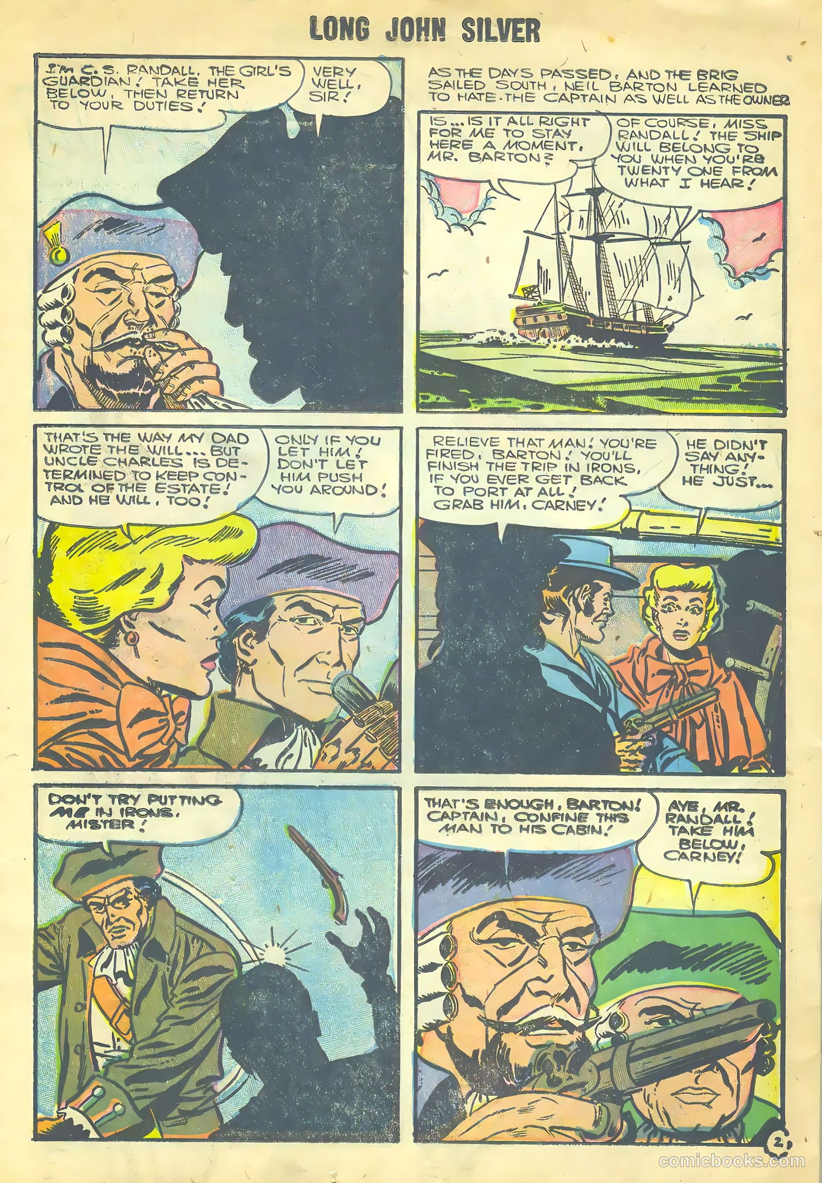 Long John Silver & the Pirates #30 — page 26 of 36