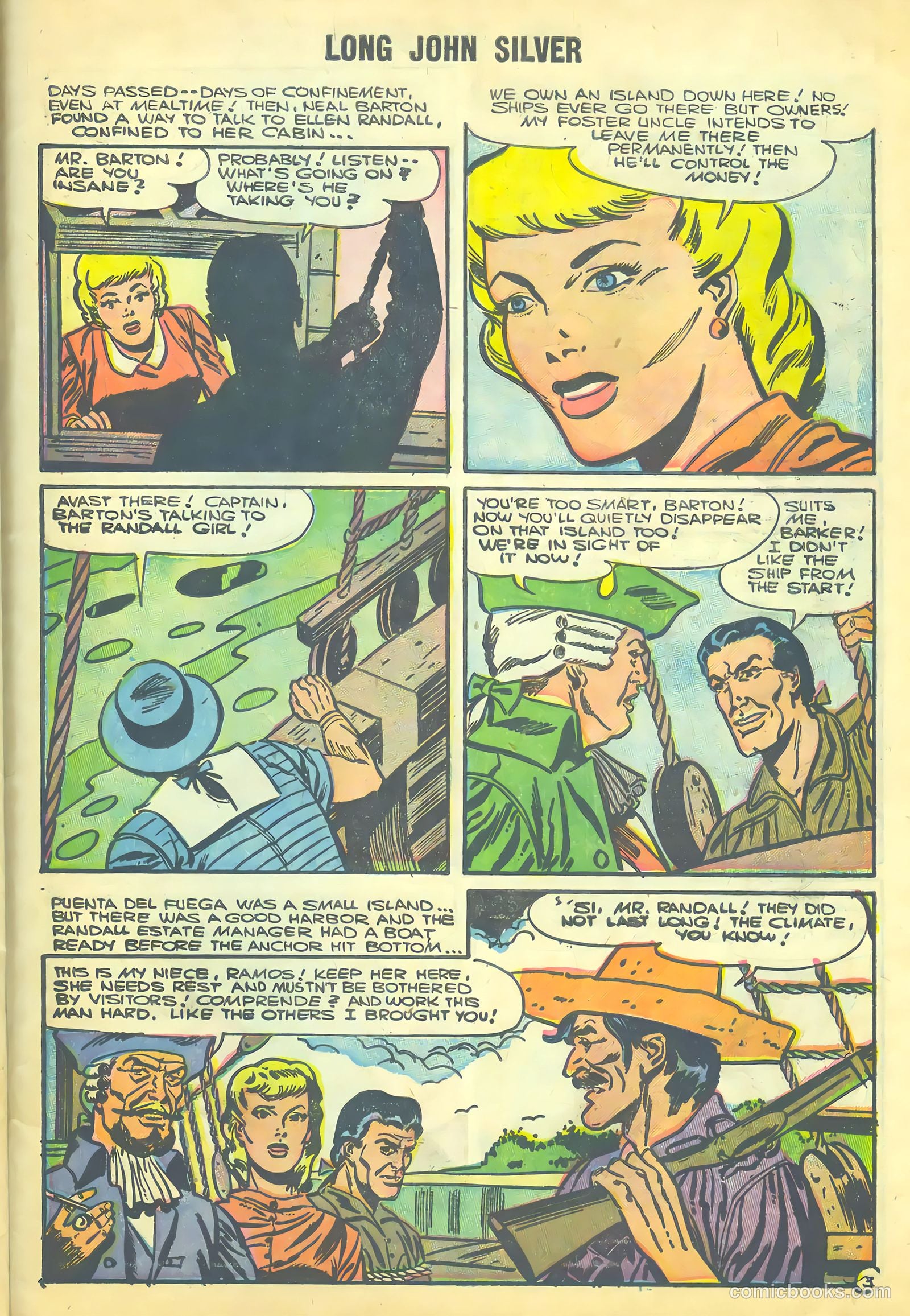 Long John Silver & the Pirates #30 — page 27 of 36