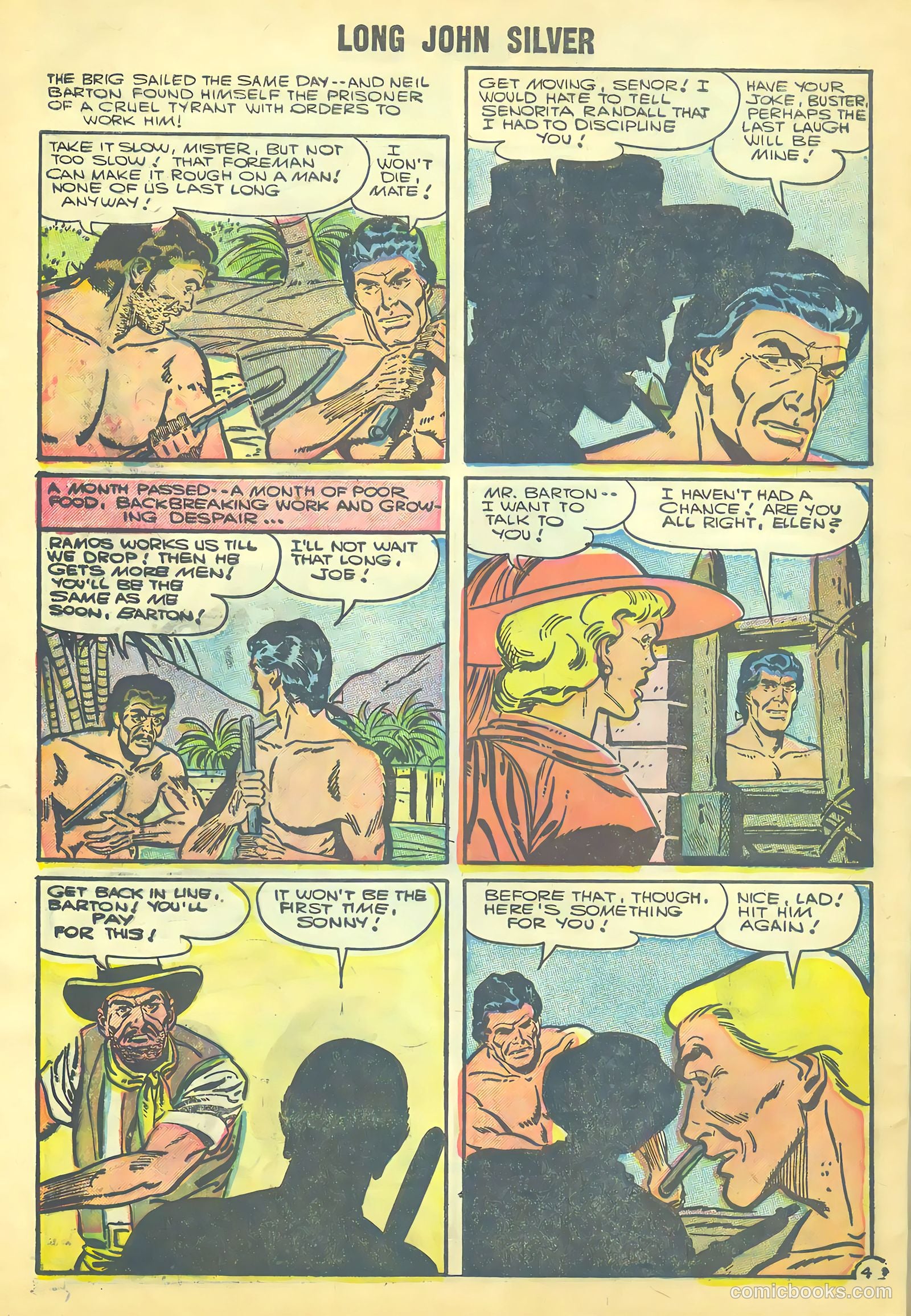 Long John Silver & the Pirates #30 — page 28 of 36