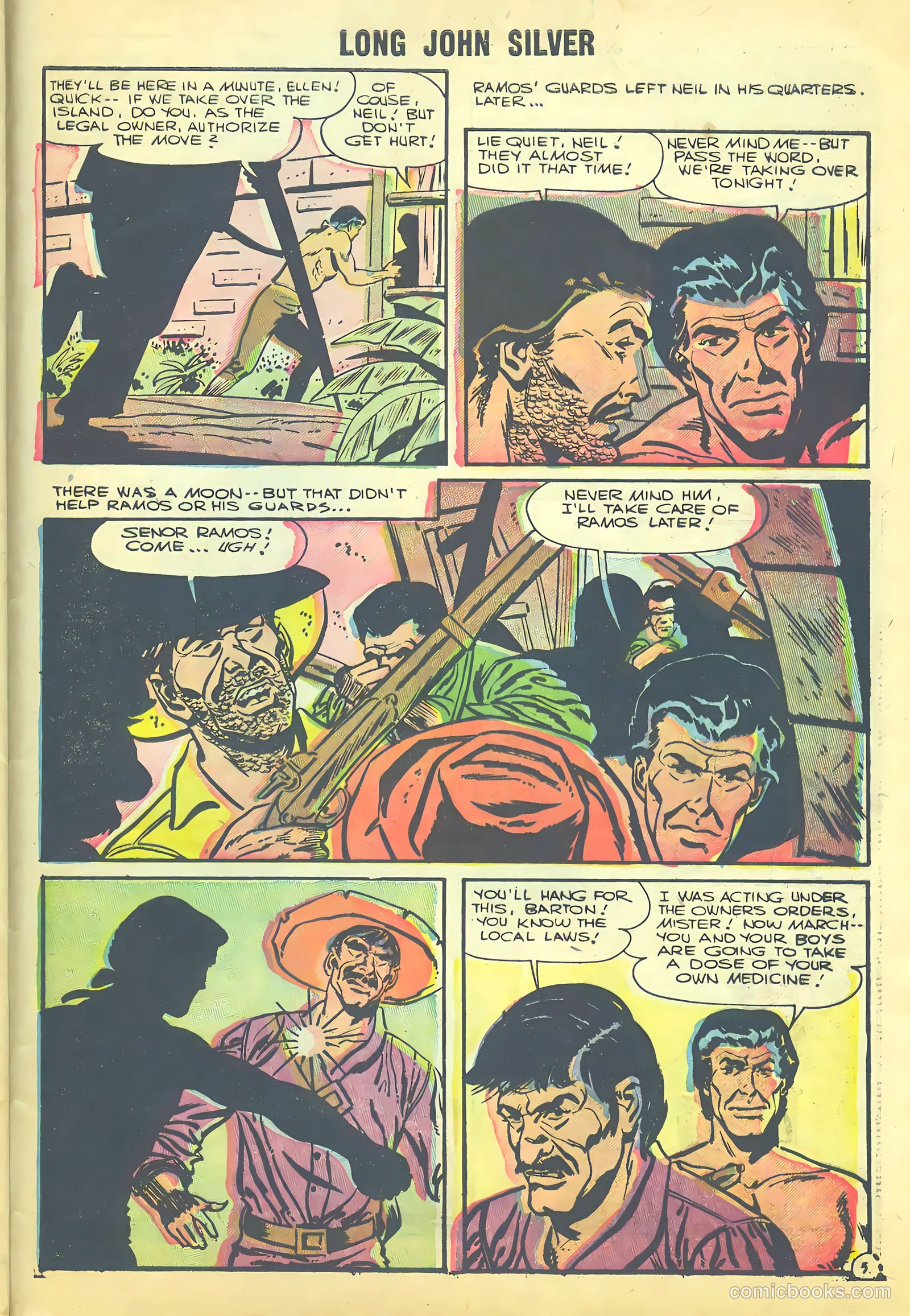 Long John Silver & the Pirates #30 — page 29 of 36