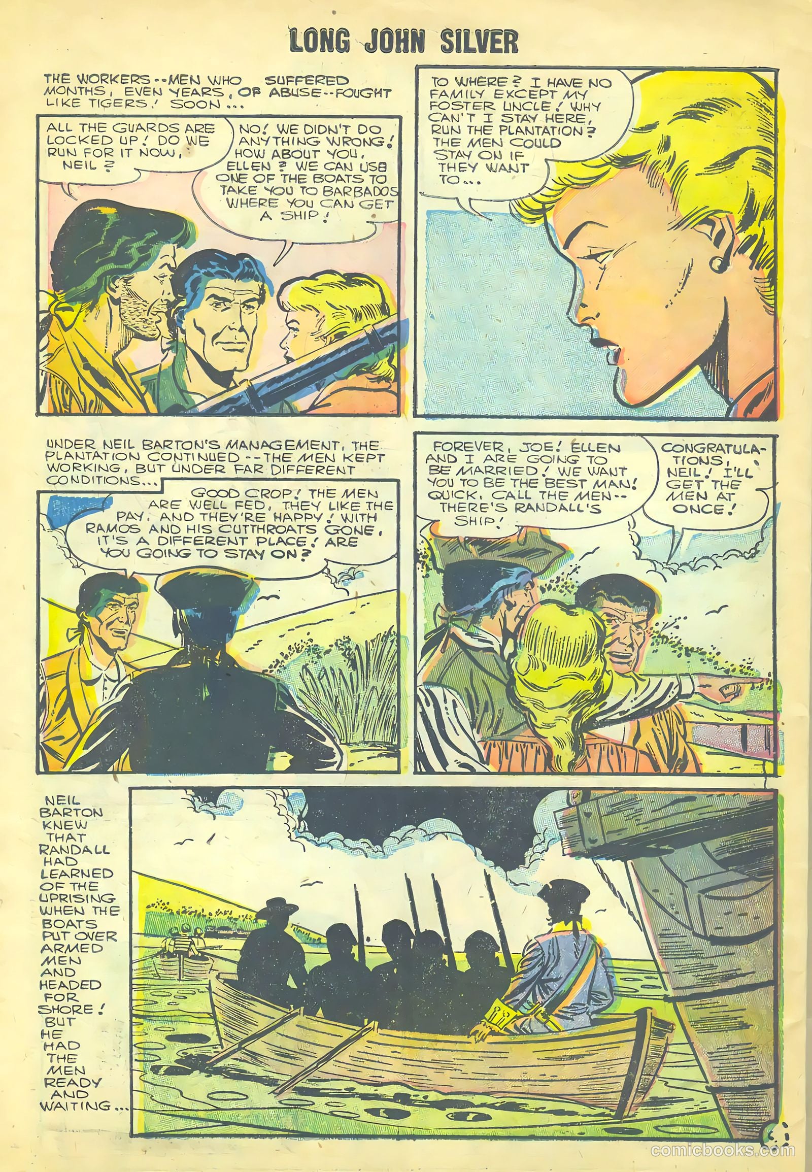 Long John Silver & the Pirates #30 — page 30 of 36