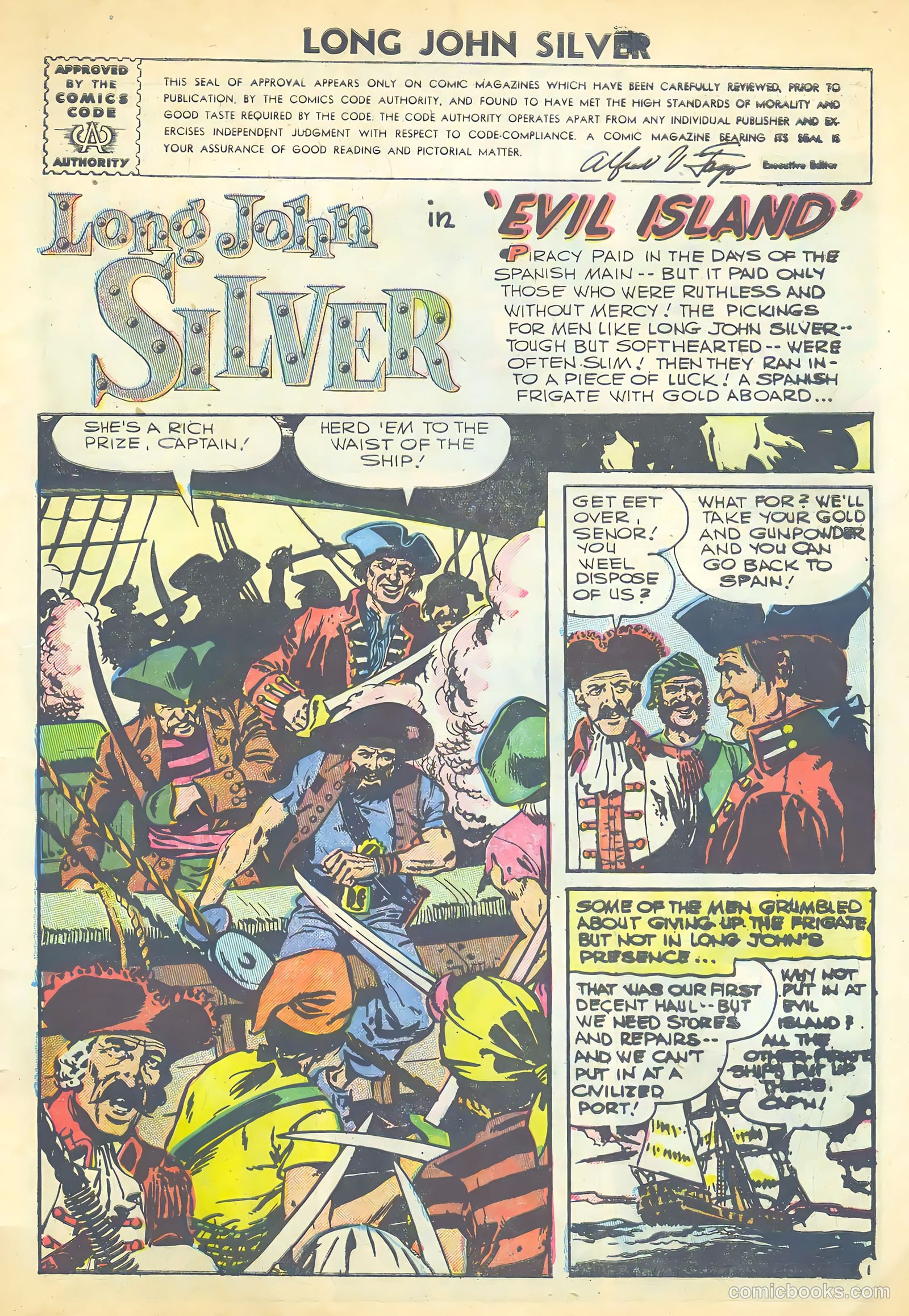 Long John Silver & the Pirates #31 — page 3 of 36