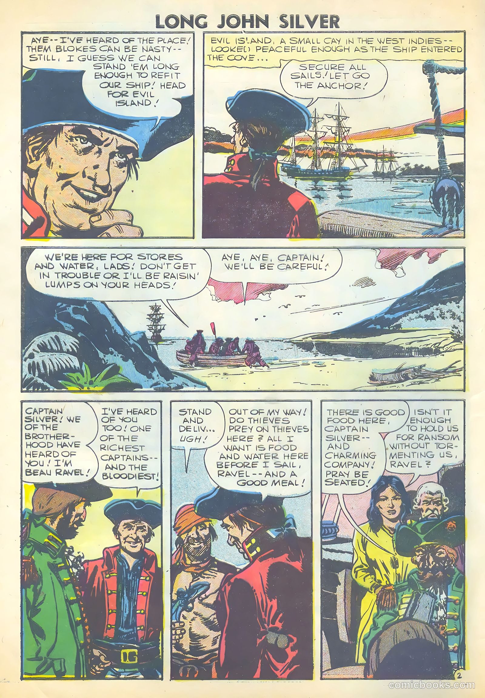 Long John Silver & the Pirates #31 — page 4 of 36