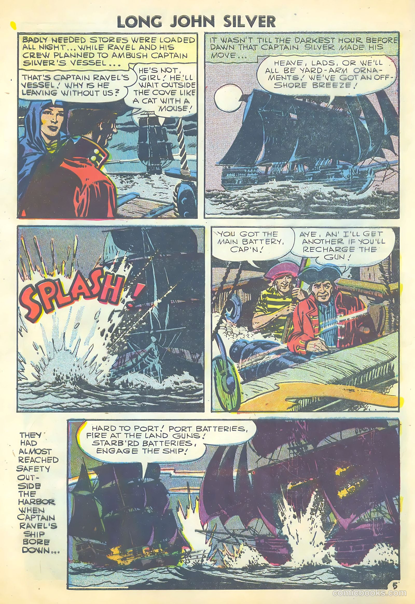 Long John Silver & the Pirates #31 — page 8 of 36