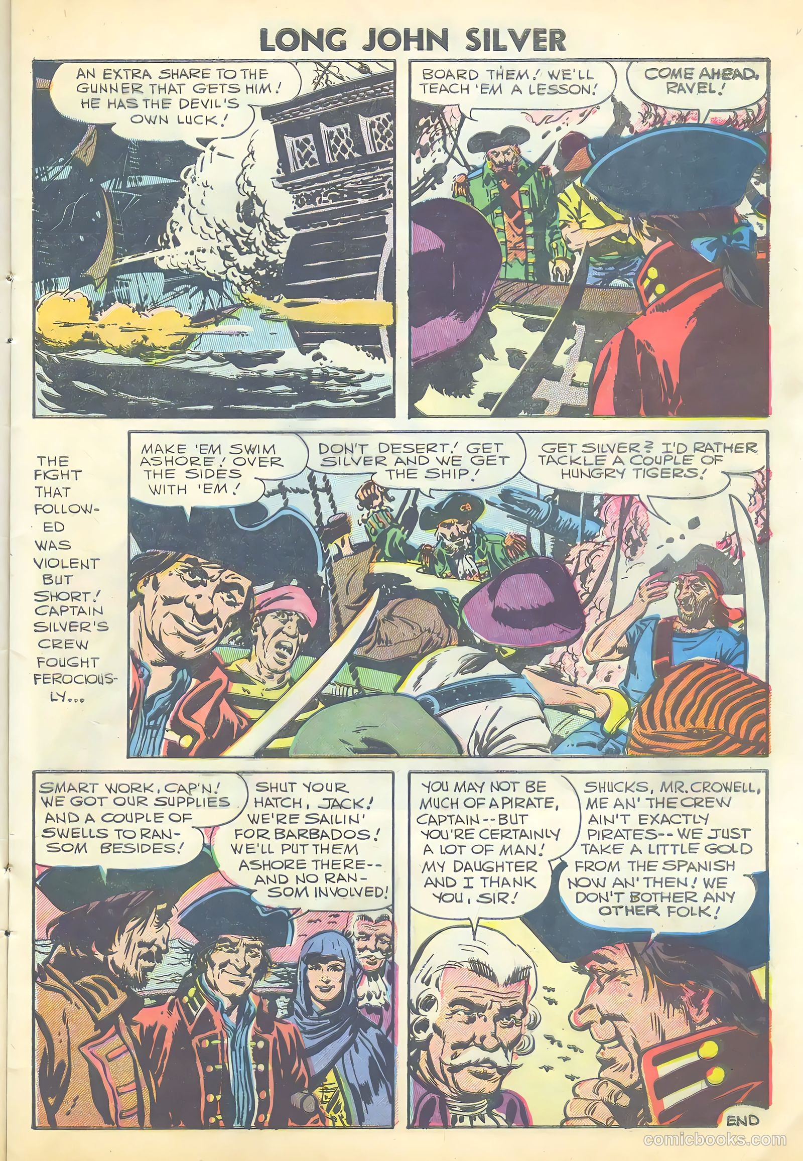 Long John Silver & the Pirates #31 — page 9 of 36