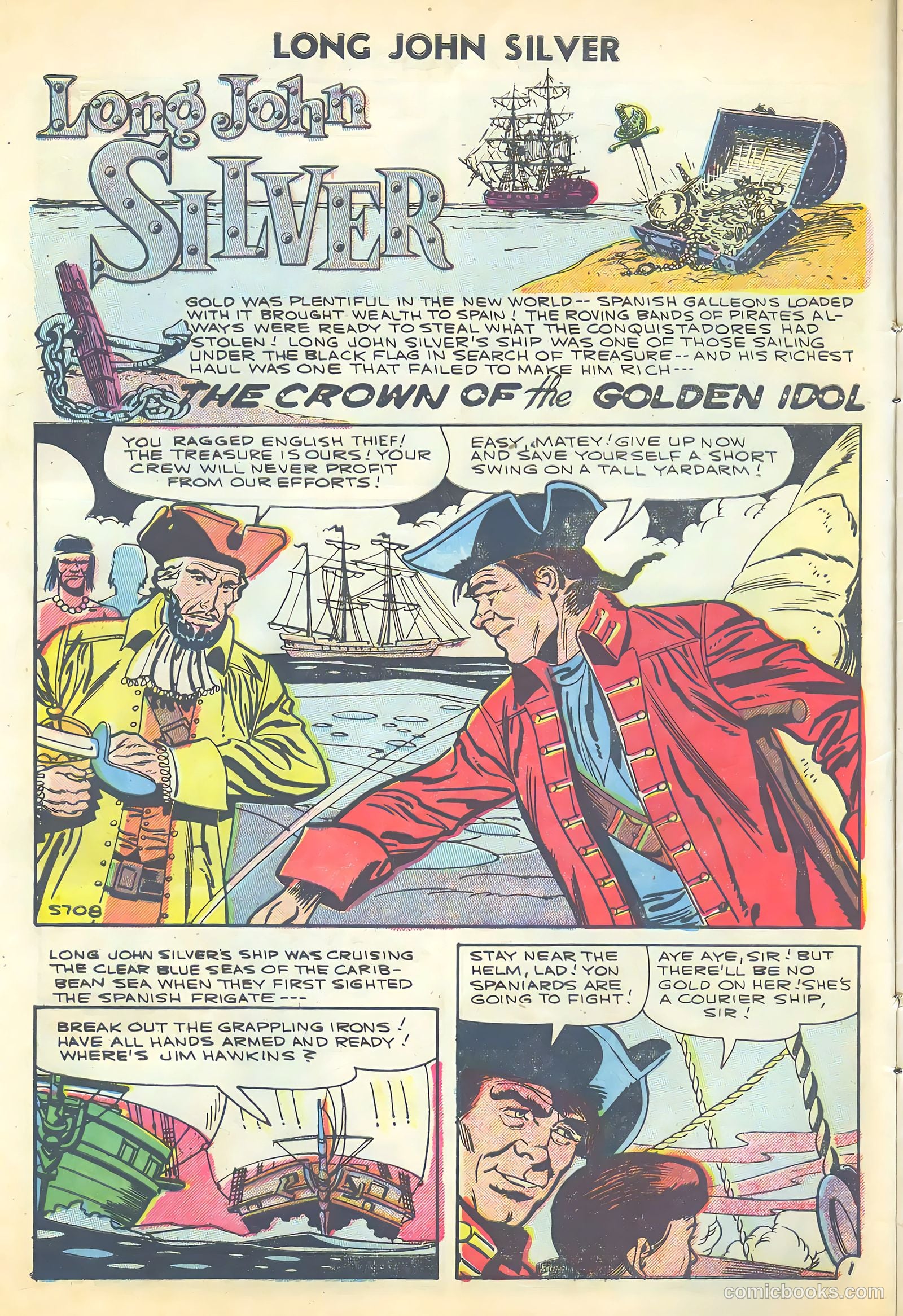 Long John Silver & the Pirates #31 — page 10 of 36