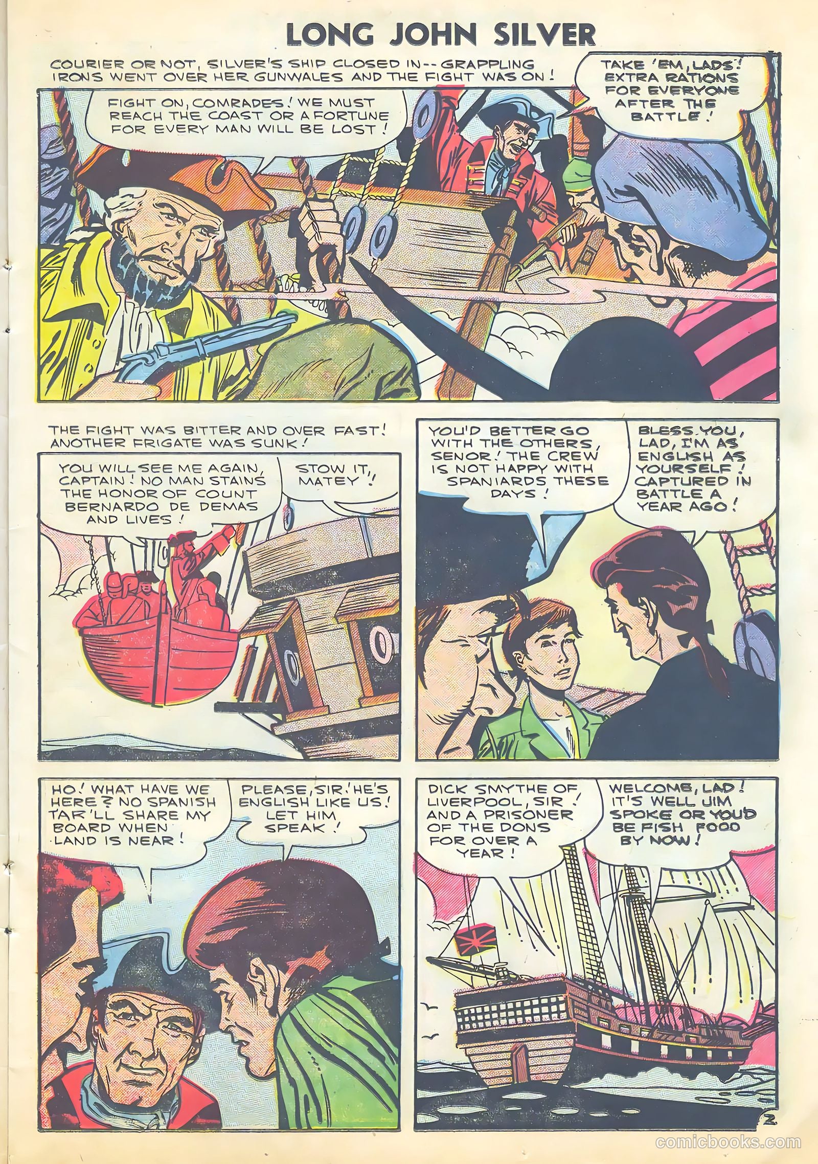 Long John Silver & the Pirates #31 — page 11 of 36