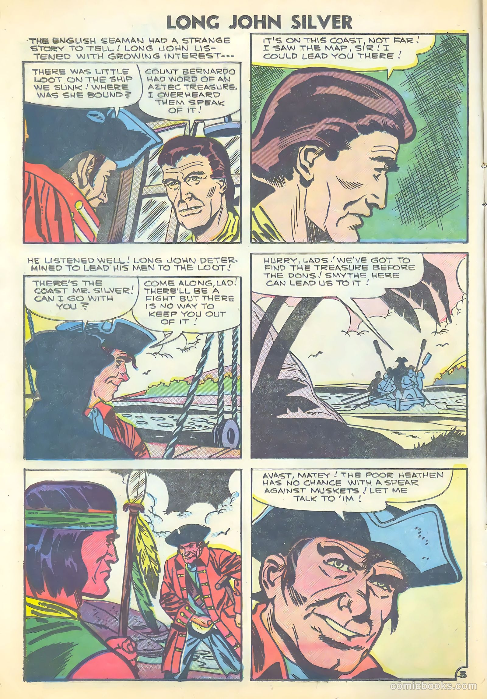 Long John Silver & the Pirates #31 — page 12 of 36