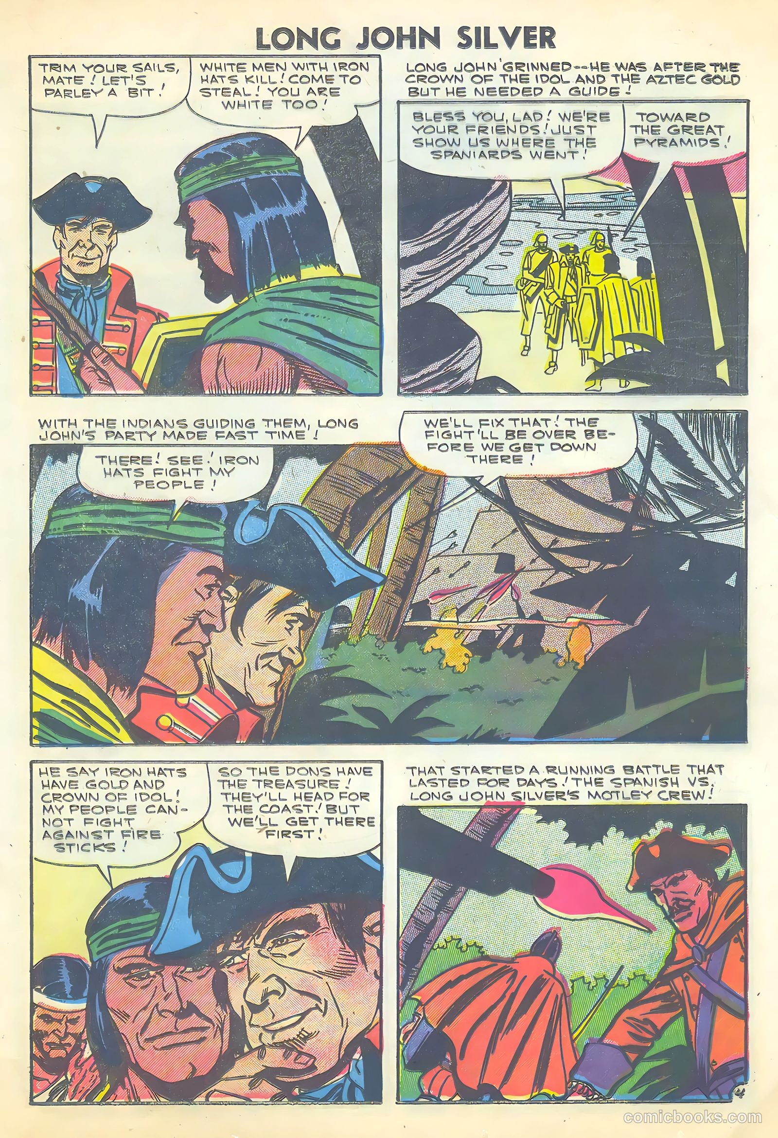 Long John Silver & the Pirates #31 — page 13 of 36