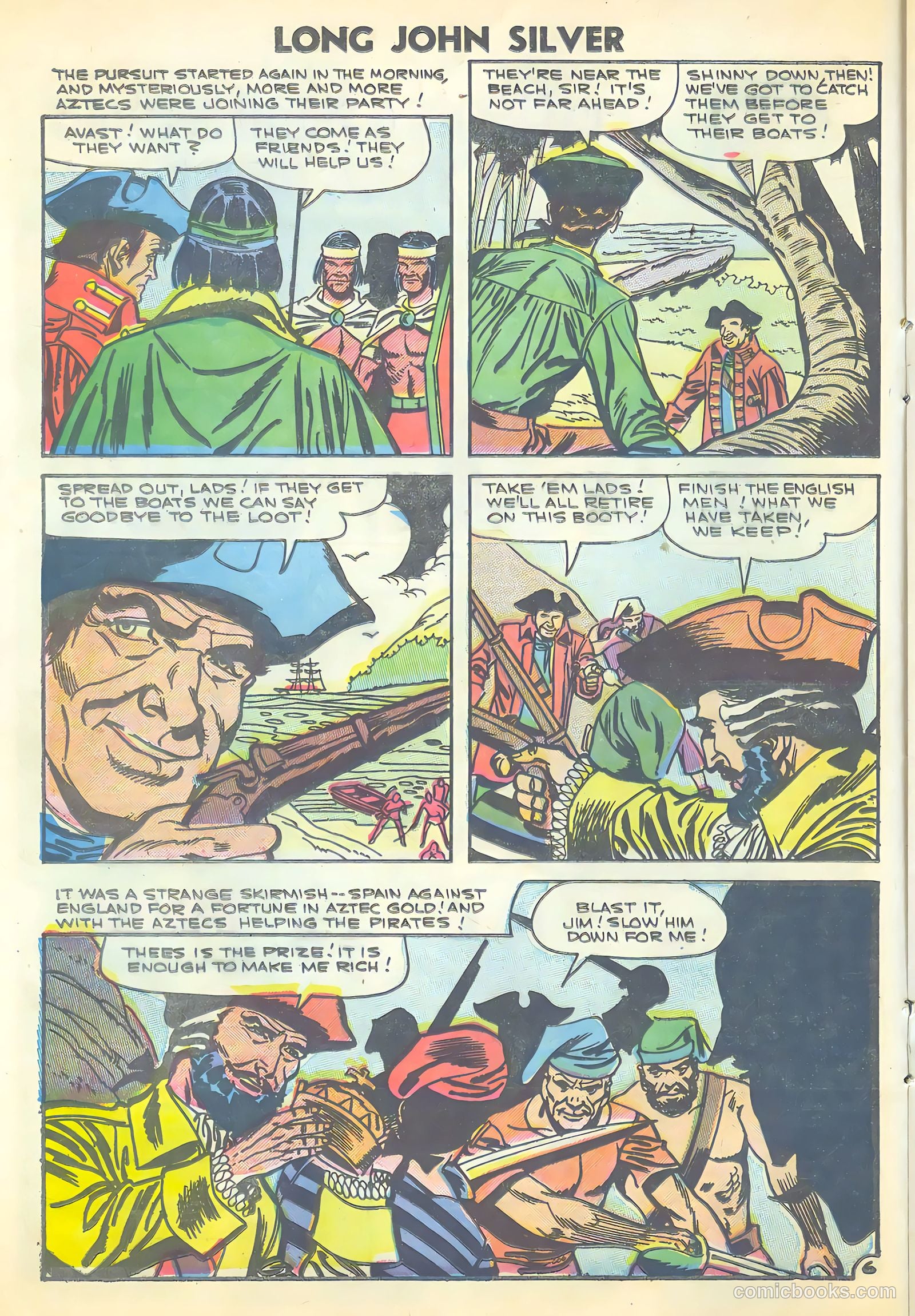 Long John Silver & the Pirates #31 — page 16 of 36