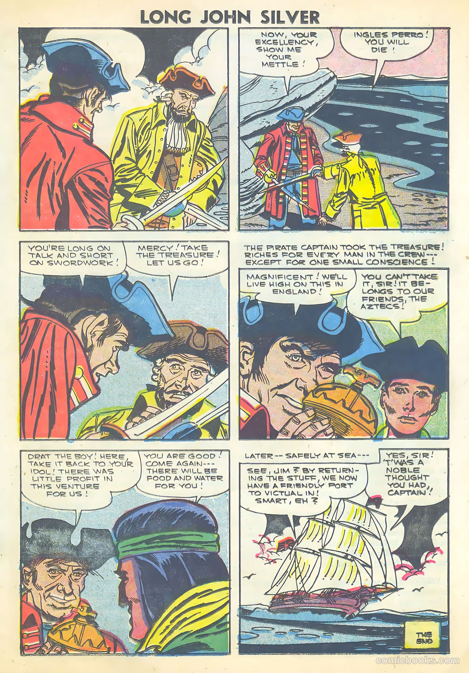 Long John Silver & the Pirates #31 — page 17 of 36