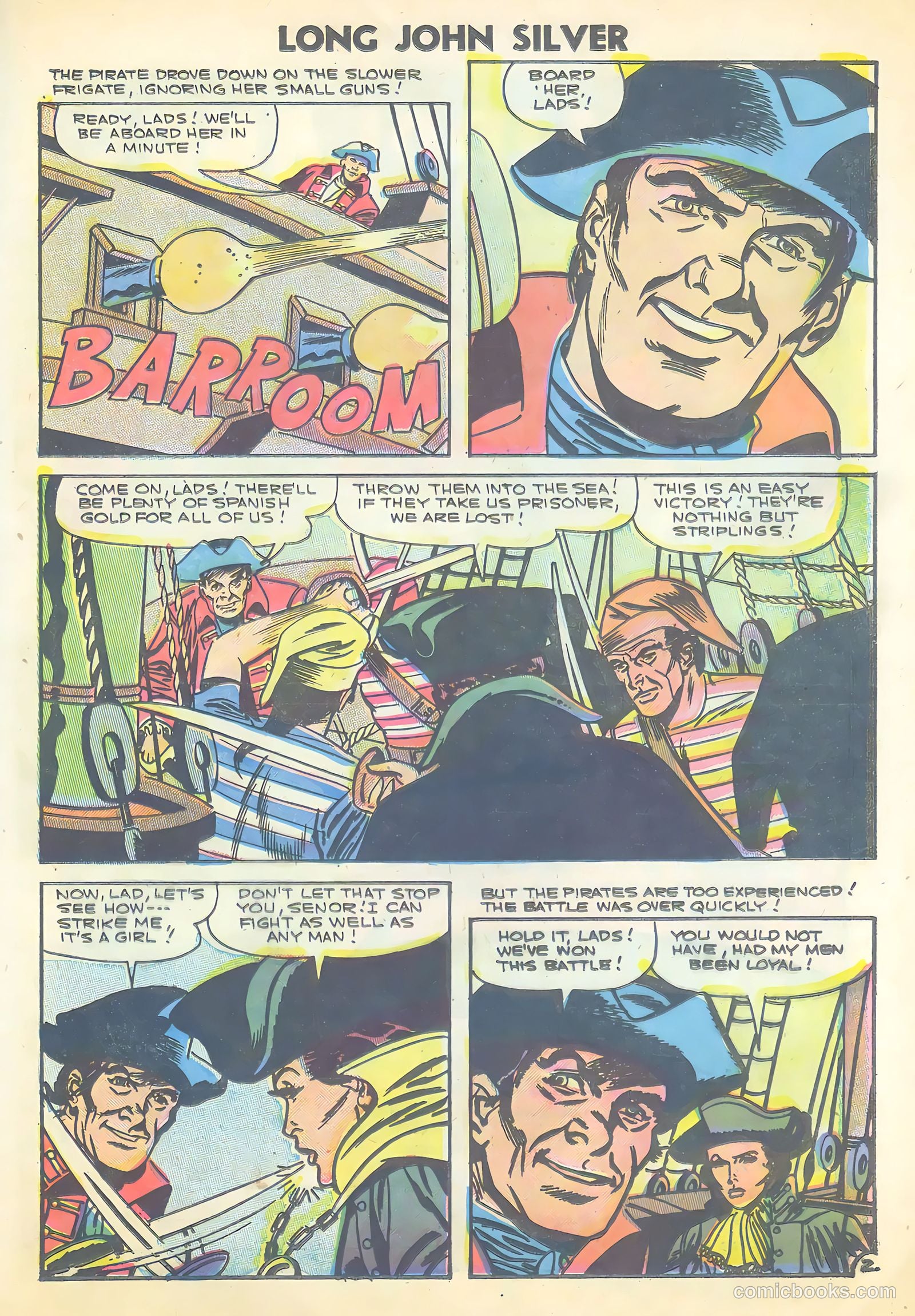 Long John Silver & the Pirates #31 — page 21 of 36