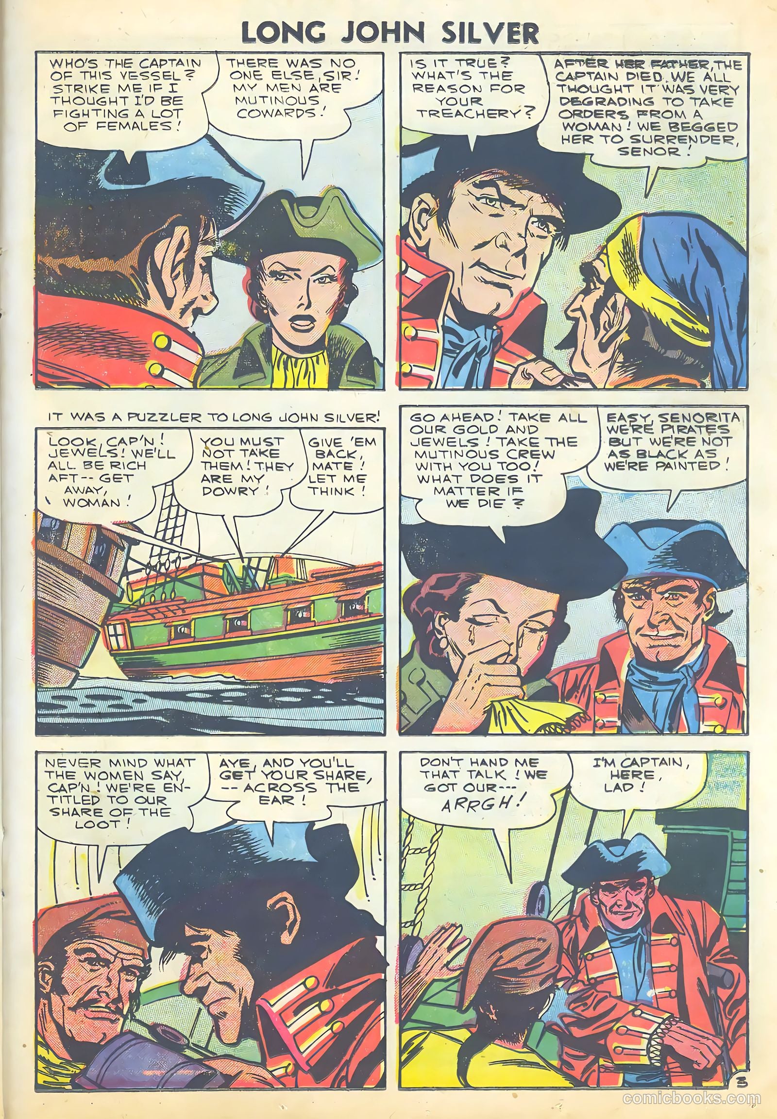 Long John Silver & the Pirates #31 — page 23 of 36
