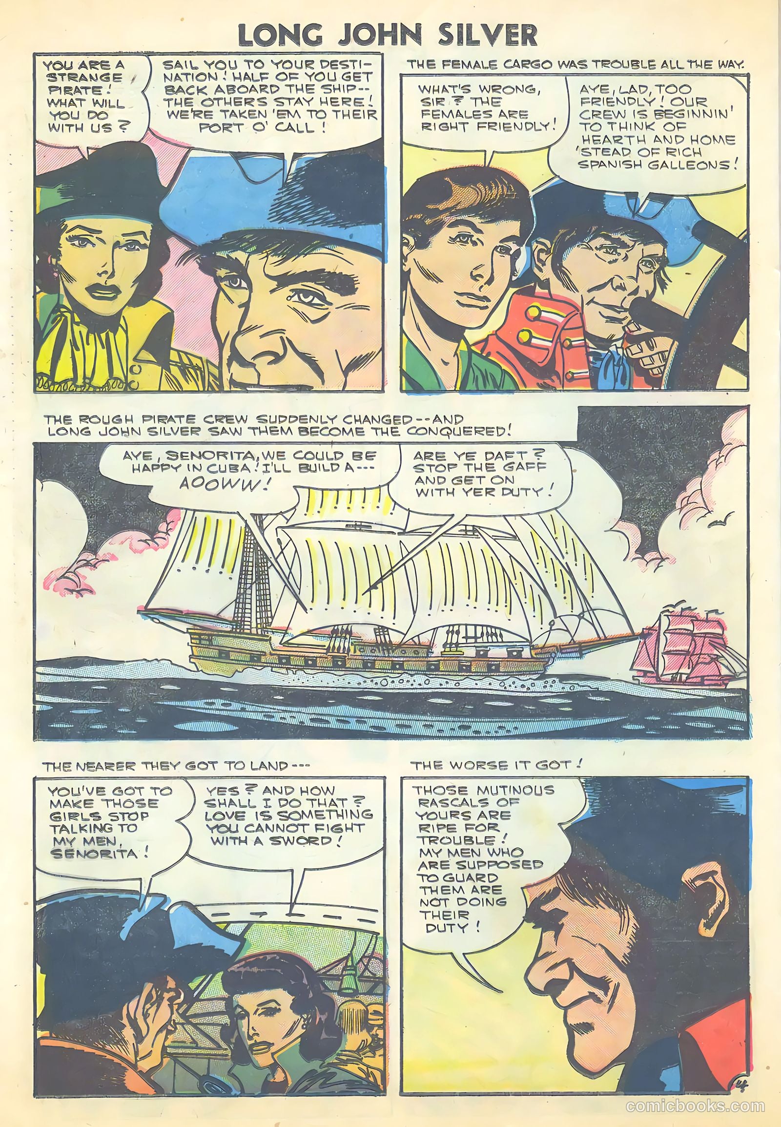 Long John Silver & the Pirates #31 — page 24 of 36
