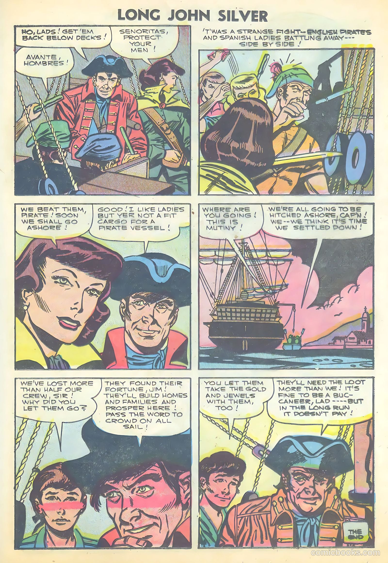 Long John Silver & the Pirates #31 — page 25 of 36