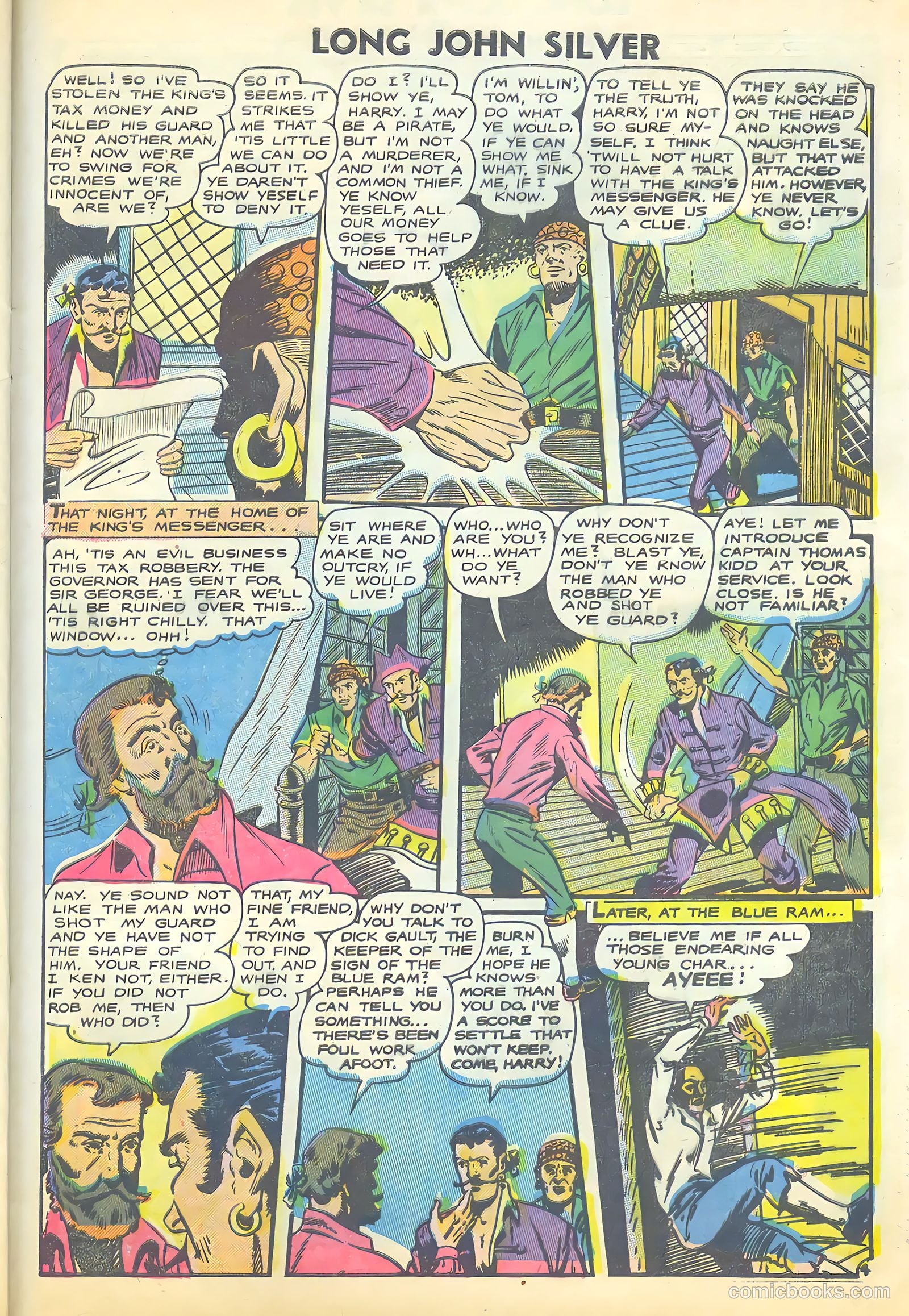 Long John Silver & the Pirates #31 — page 29 of 36