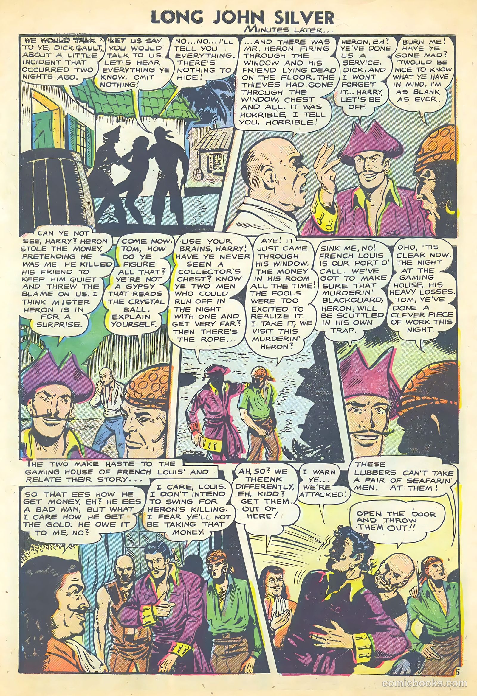 Long John Silver & the Pirates #31 — page 30 of 36