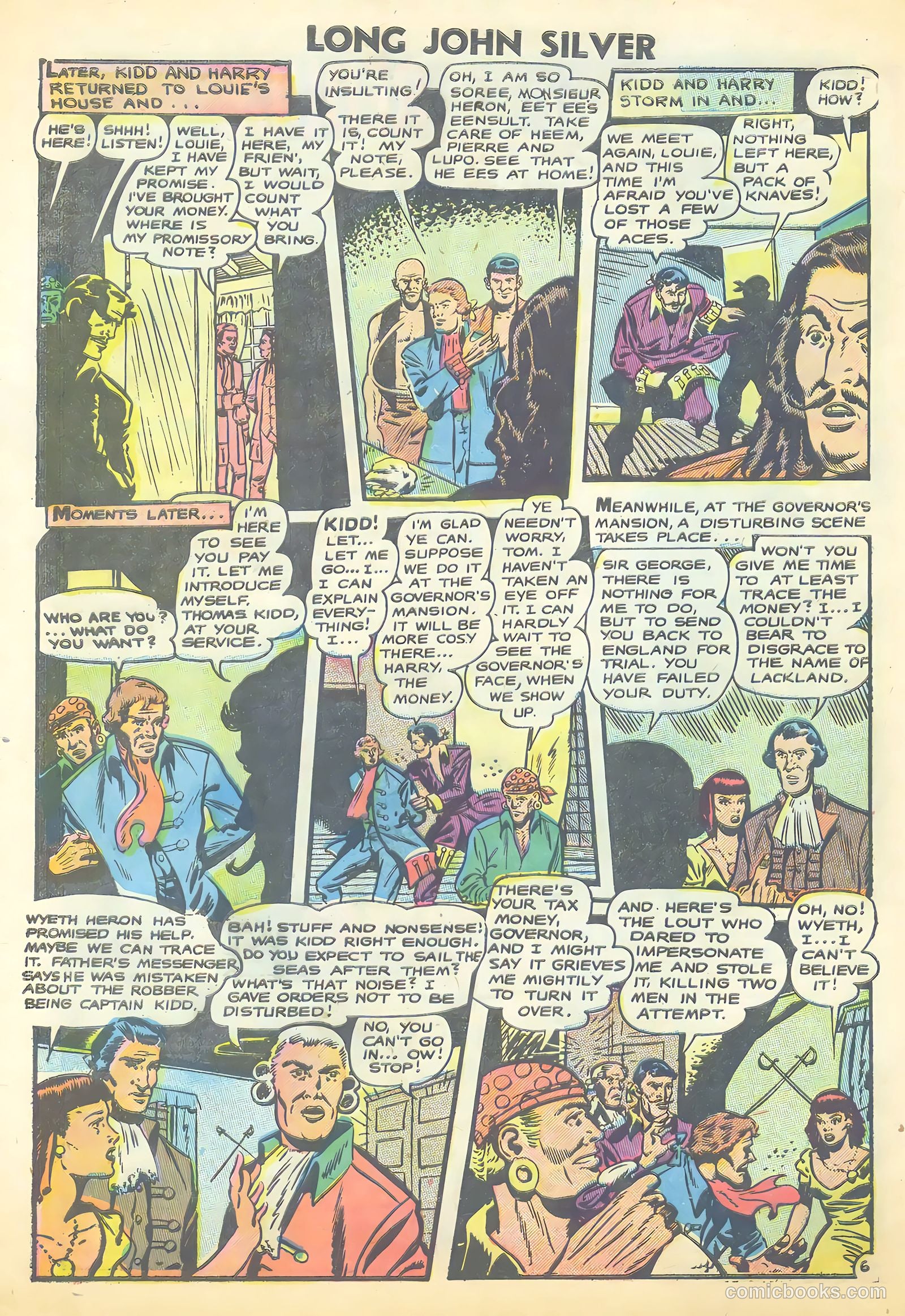Long John Silver & the Pirates #31 — page 32 of 36