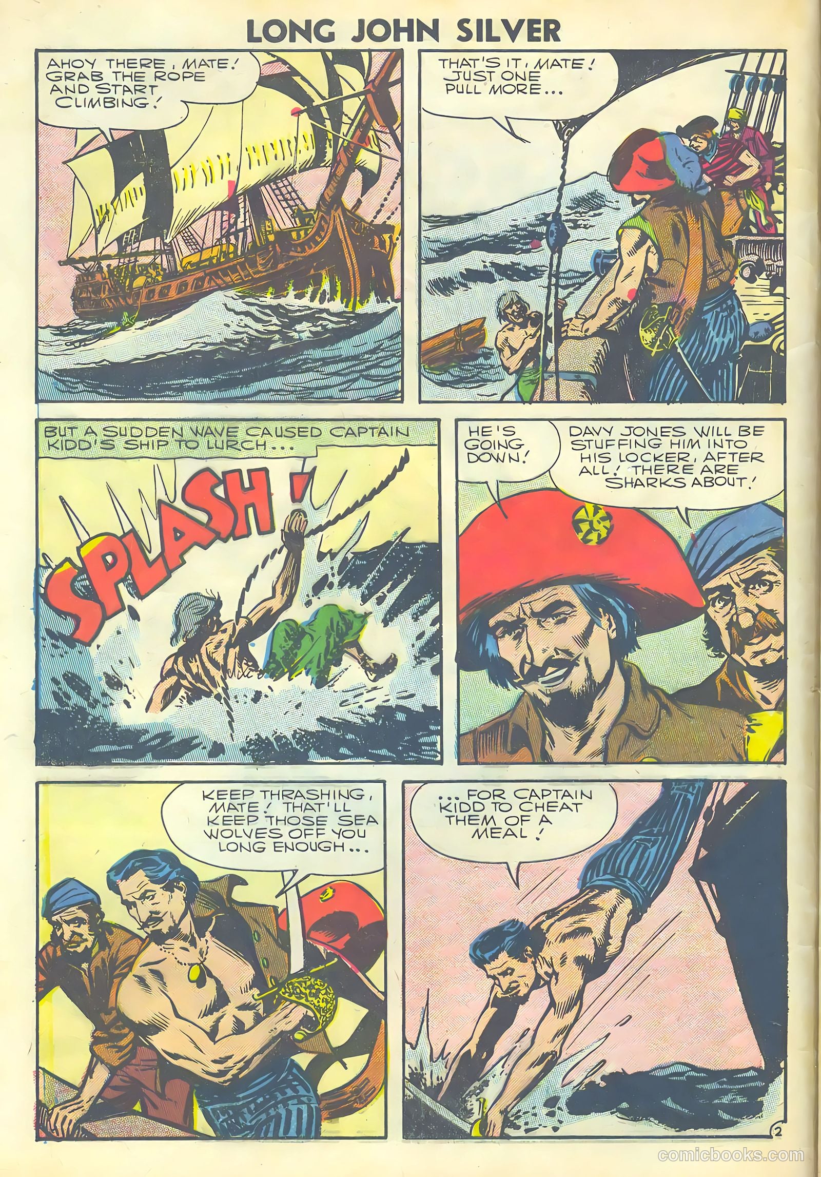 Long John Silver & the Pirates #32 — page 4 of 36