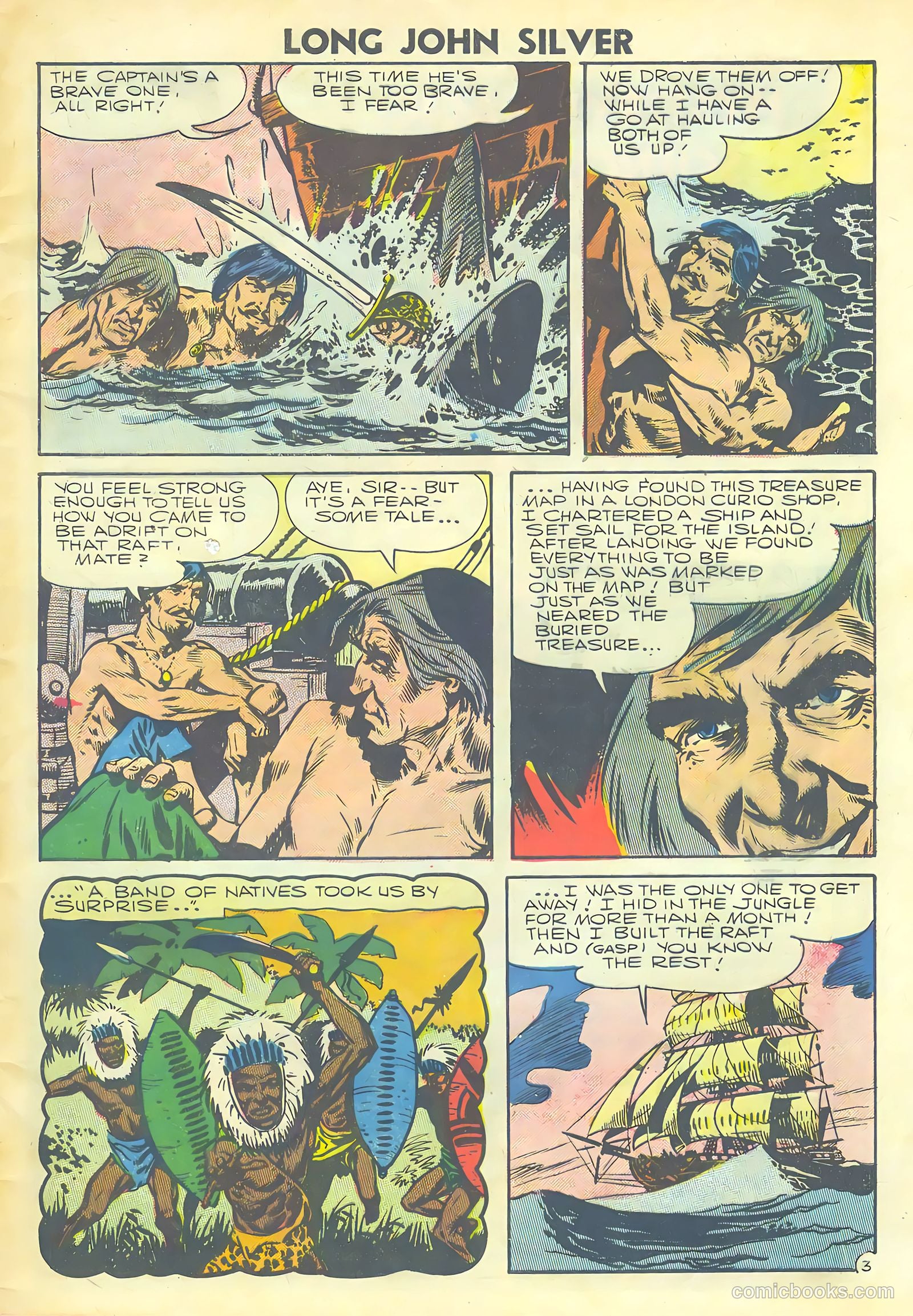 Long John Silver & the Pirates #32 — page 5 of 36