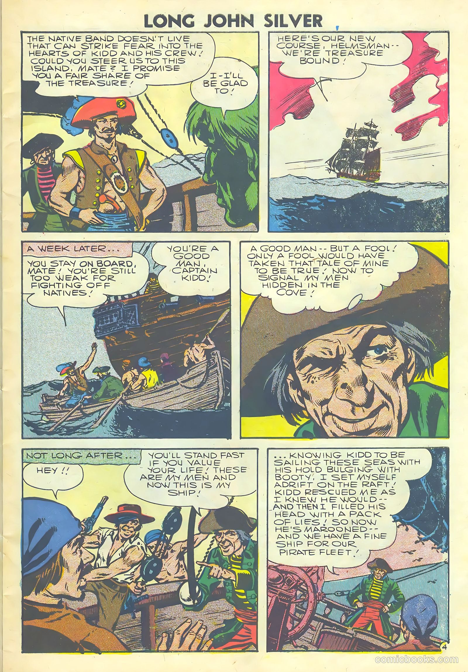 Long John Silver & the Pirates #32 — page 7 of 36