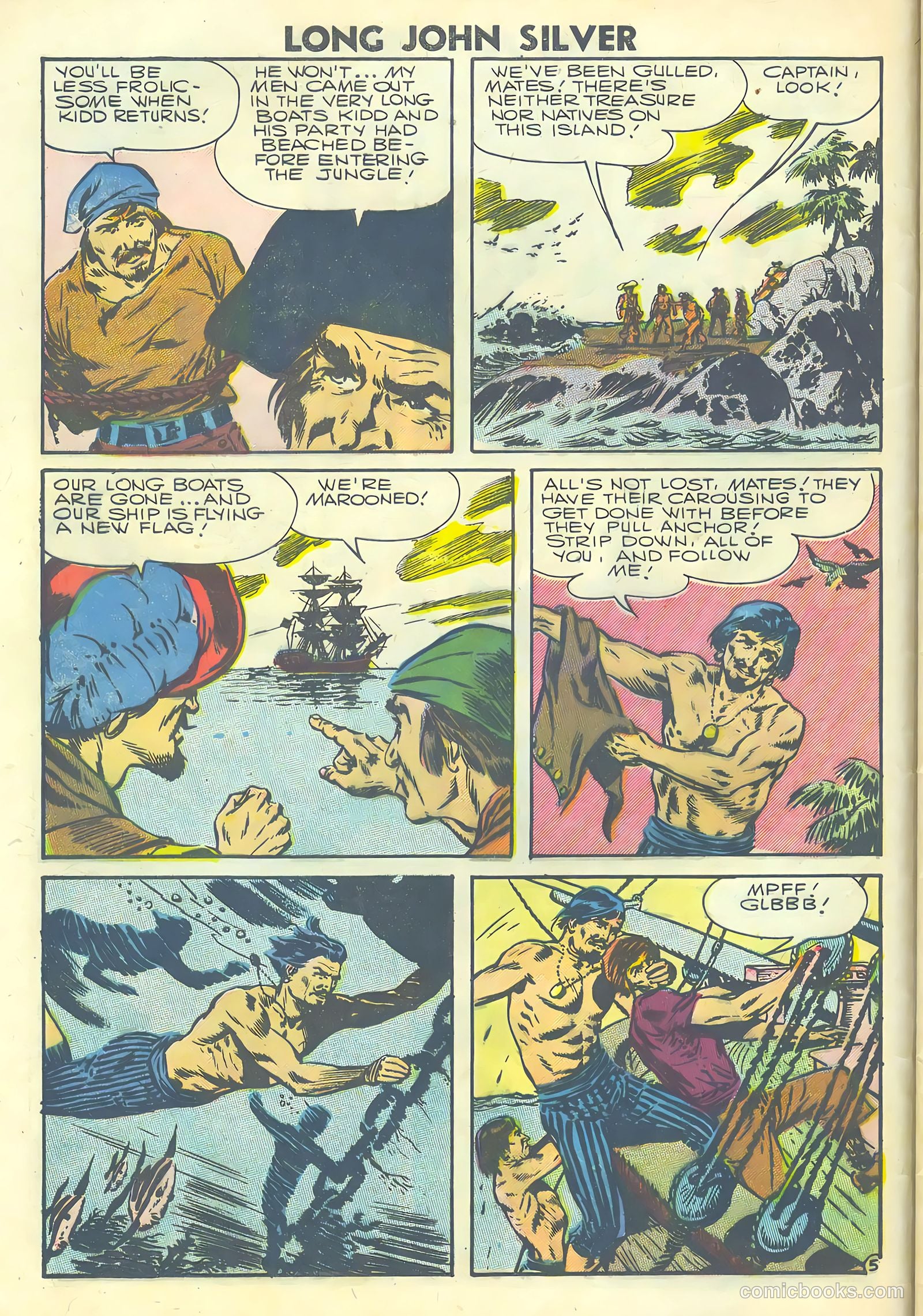 Long John Silver & the Pirates #32 — page 8 of 36
