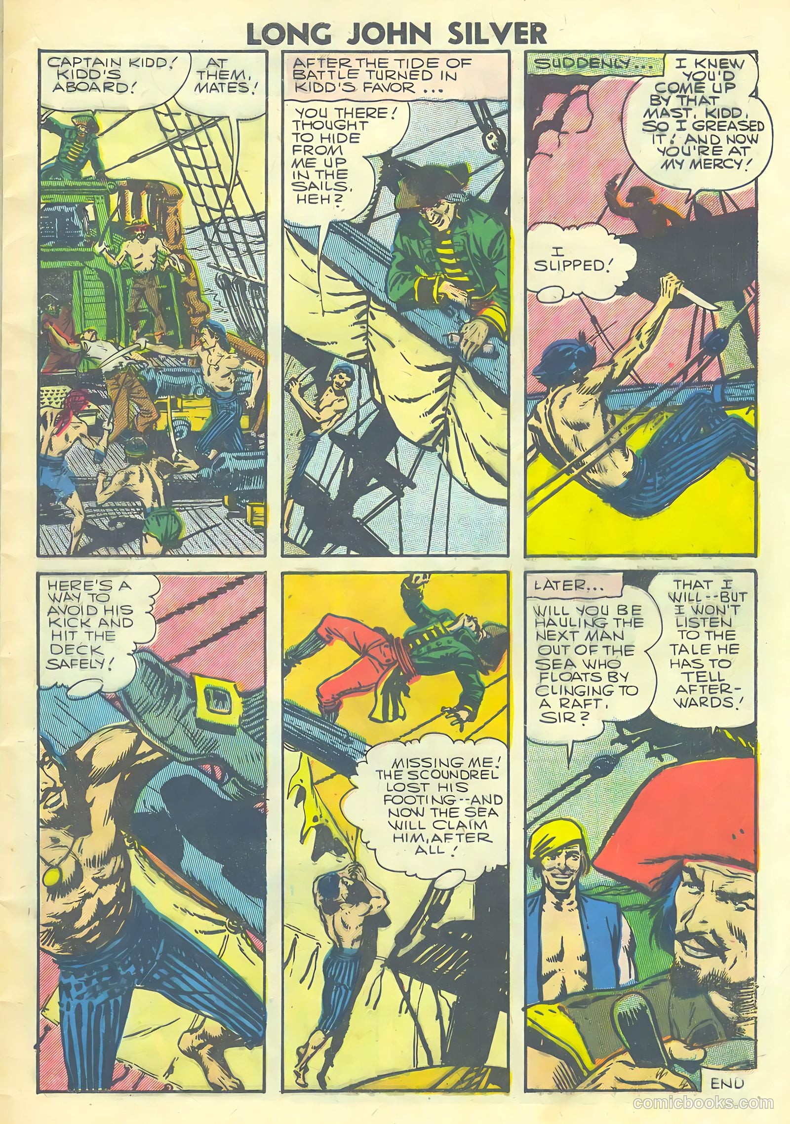 Long John Silver & the Pirates #32 — page 9 of 36