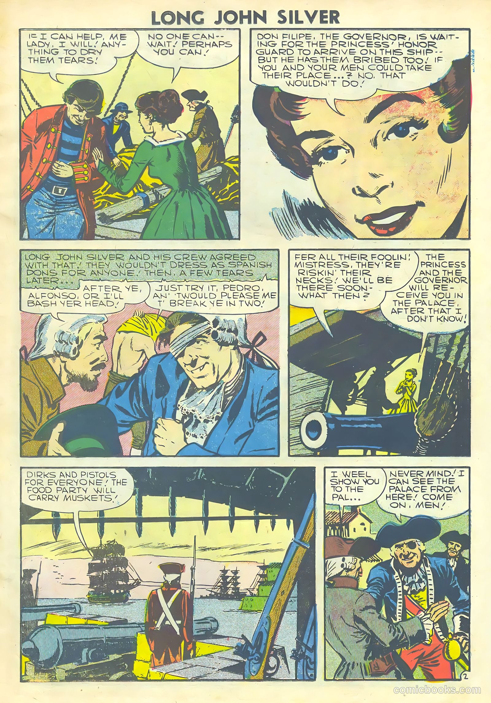 Long John Silver & the Pirates #32 — page 11 of 36