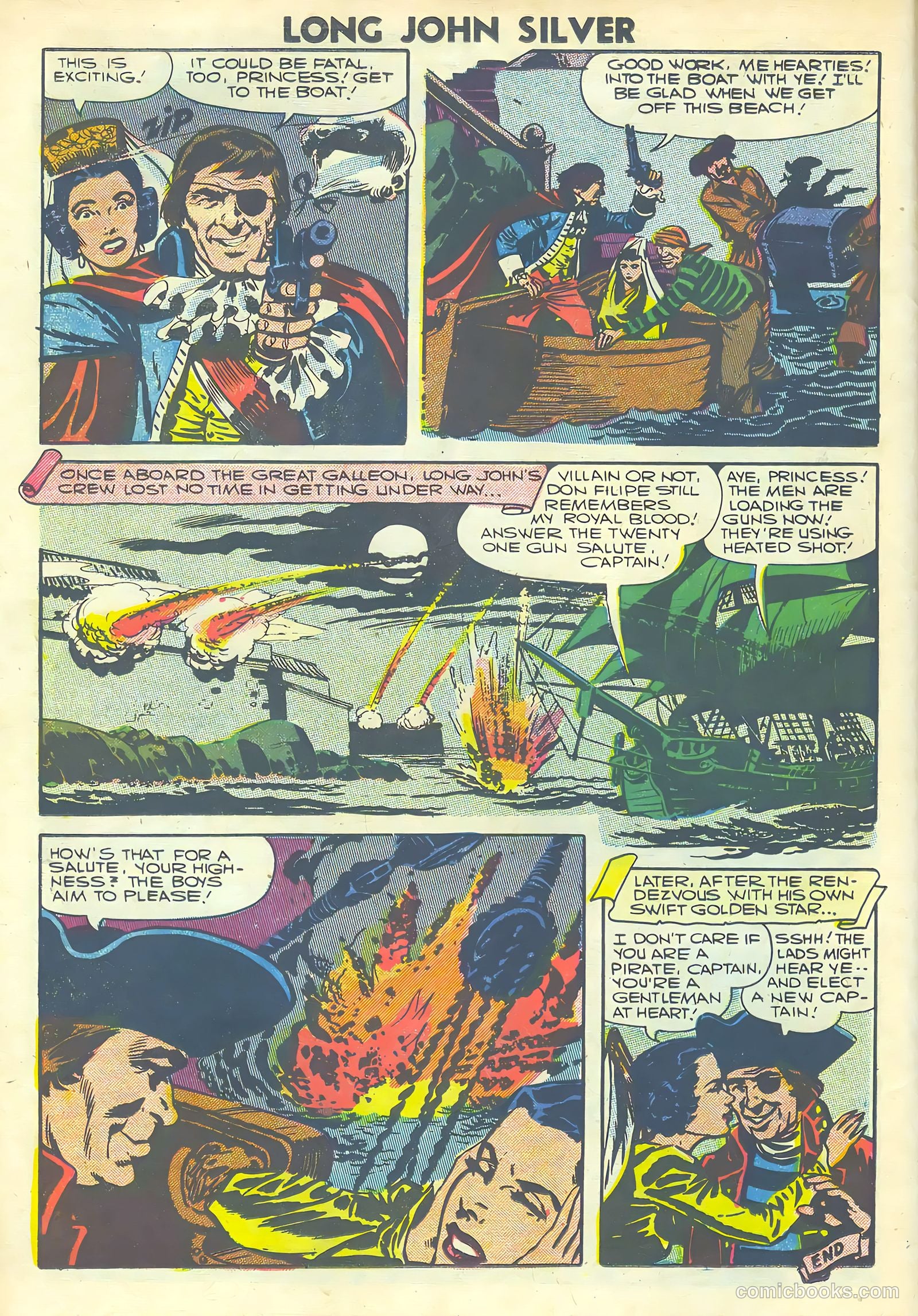 Long John Silver & the Pirates #32 — page 14 of 36