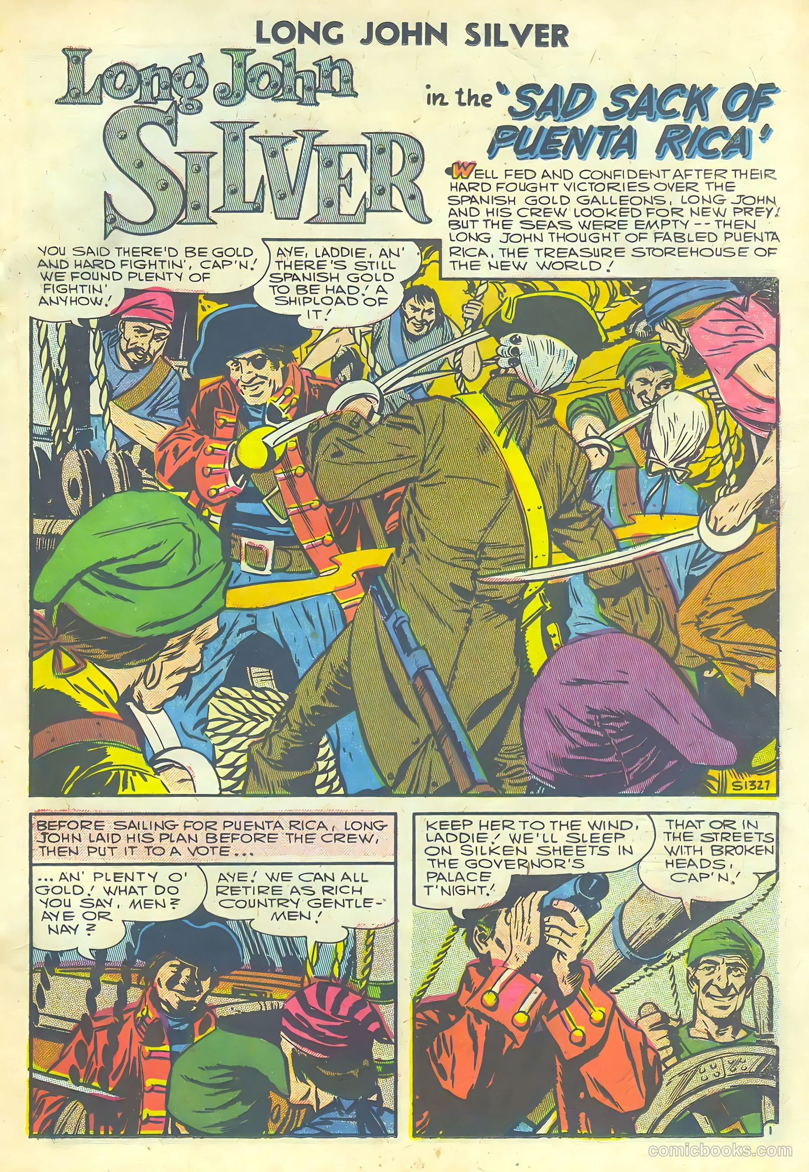 Long John Silver & the Pirates #32 — page 19 of 36