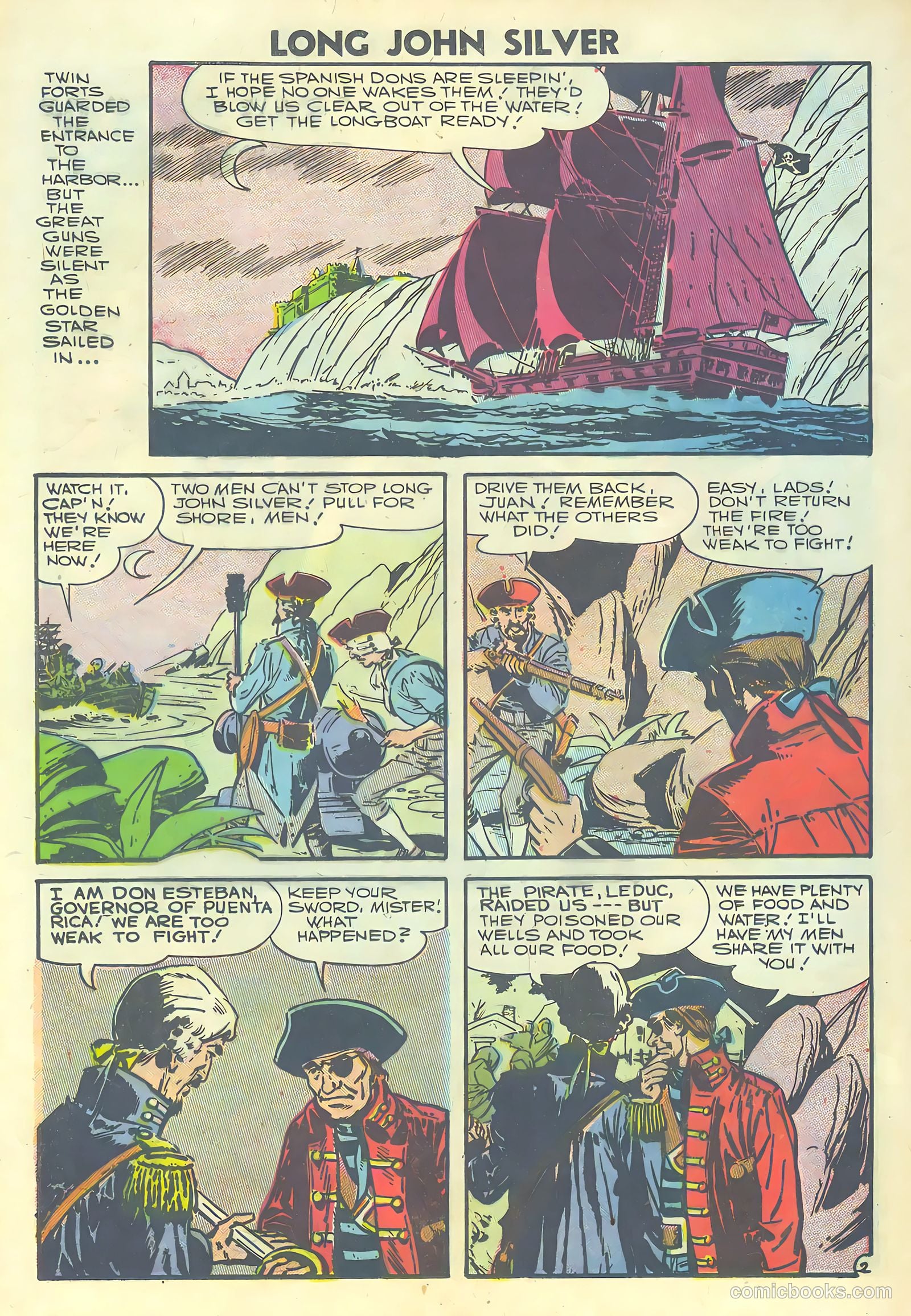 Long John Silver & the Pirates #32 — page 20 of 36