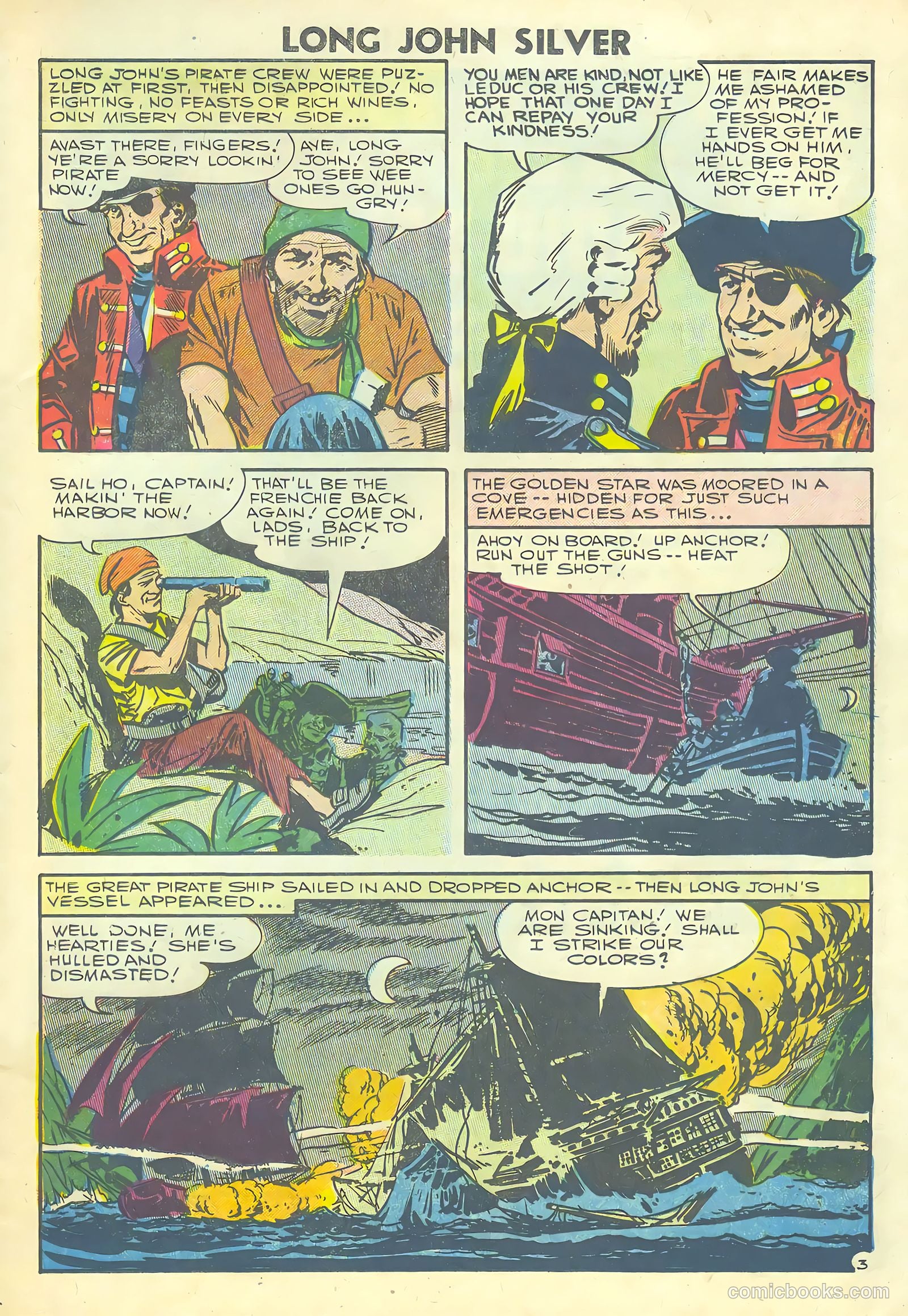 Long John Silver & the Pirates #32 — page 21 of 36