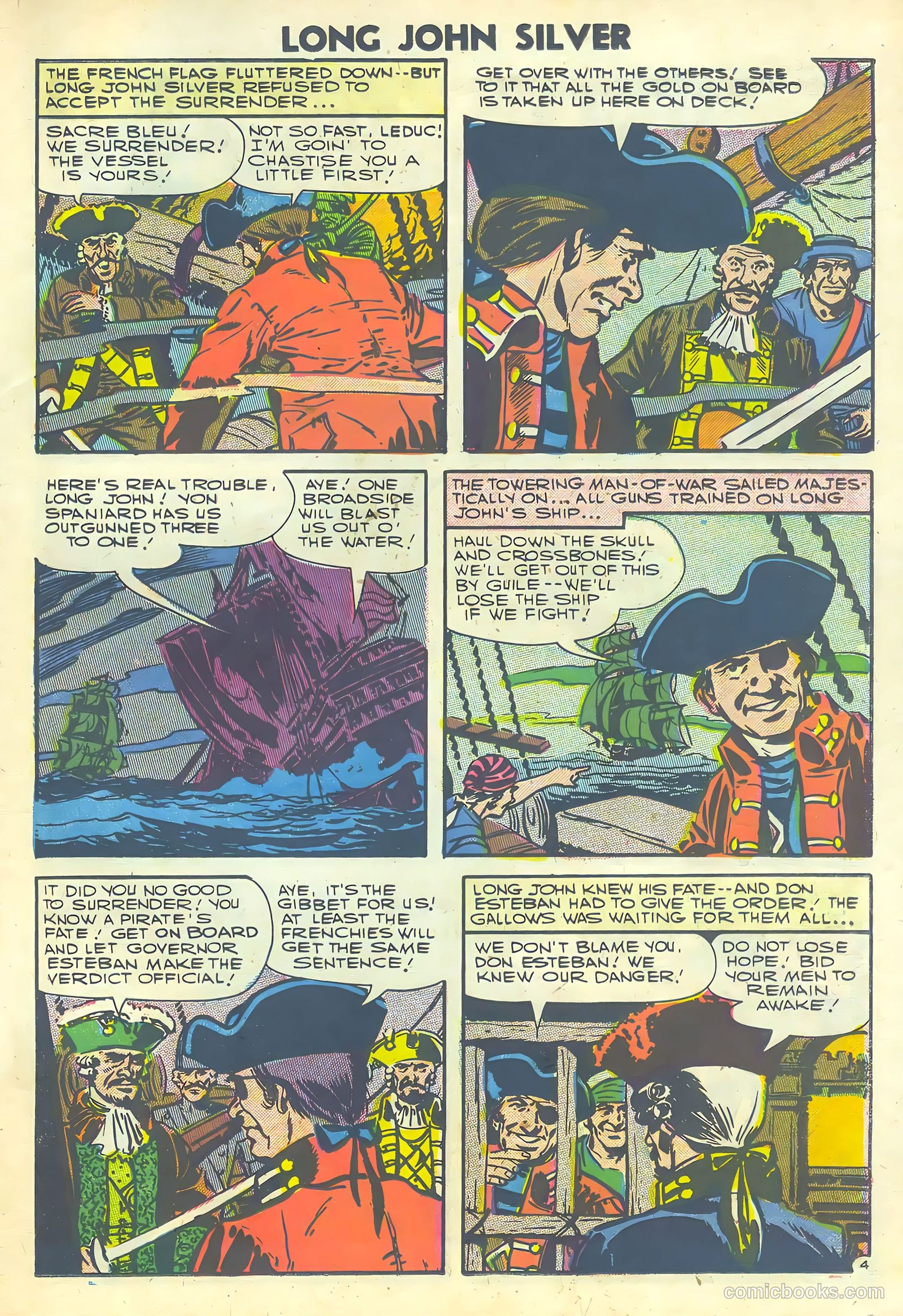 Long John Silver & the Pirates #32 — page 23 of 36