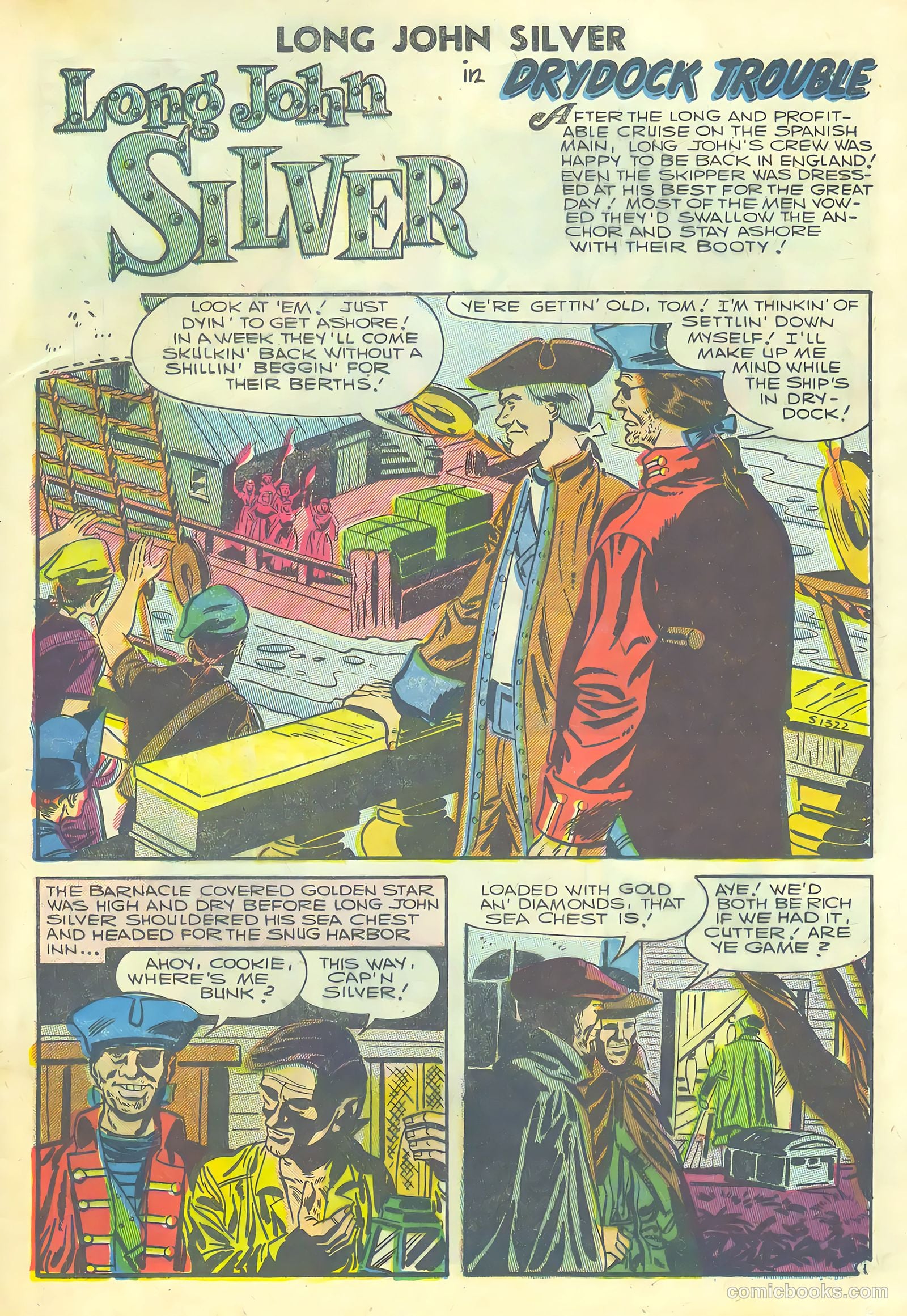 Long John Silver & the Pirates #32 — page 25 of 36