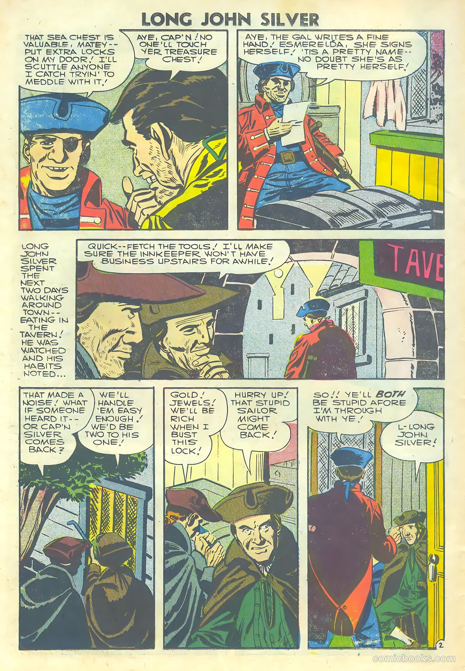 Long John Silver & the Pirates #32 — page 26 of 36