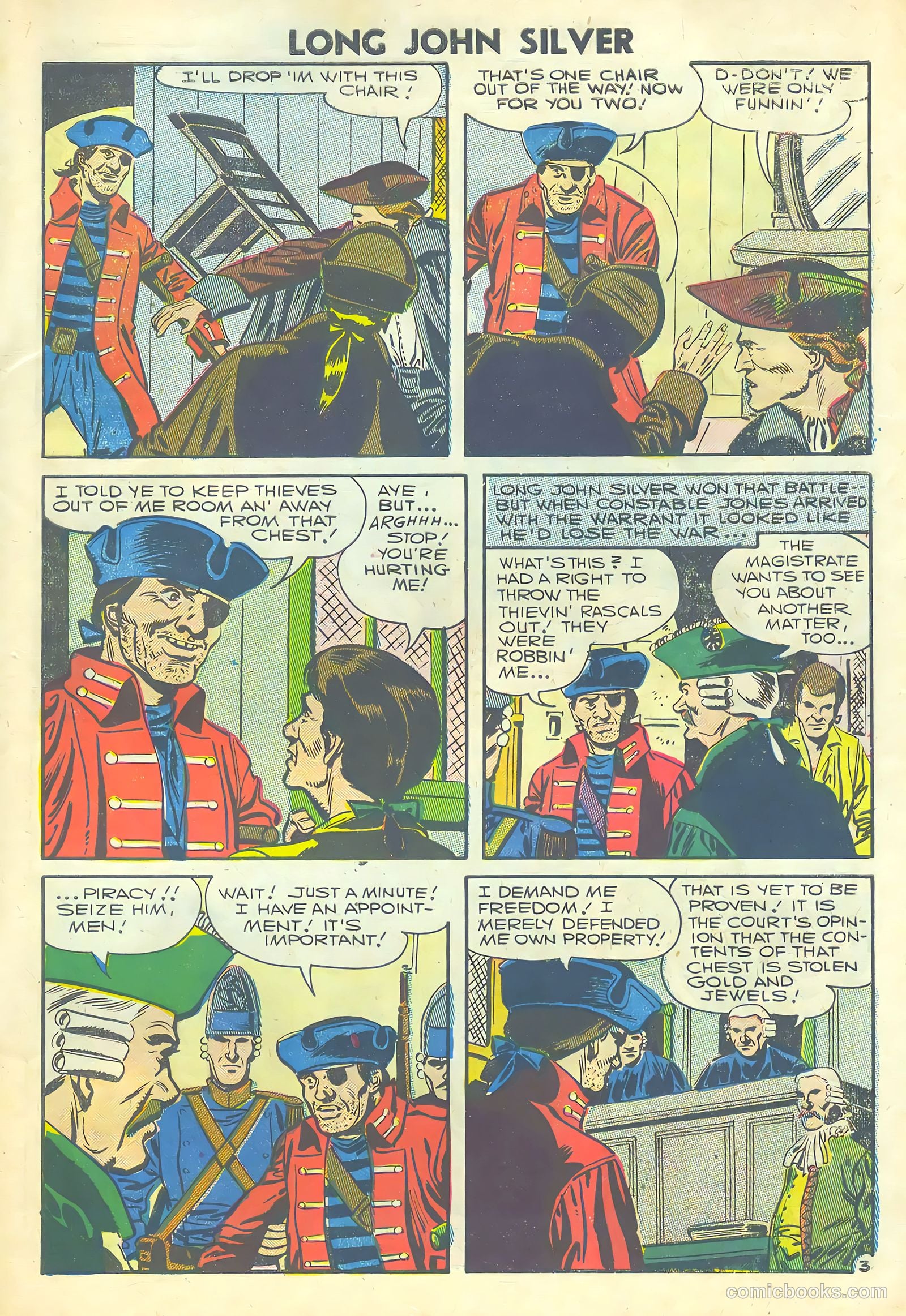 Long John Silver & the Pirates #32 — page 27 of 36